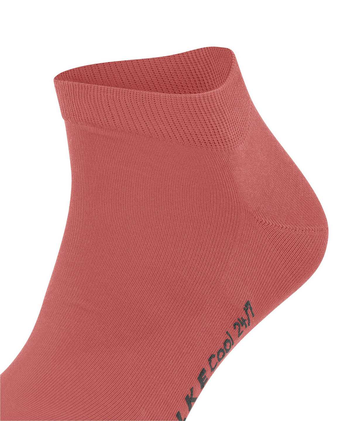 Skarpetki Falke Cool 24/7 Sneaker socks Męskie Czerwone | FDYJIG-739