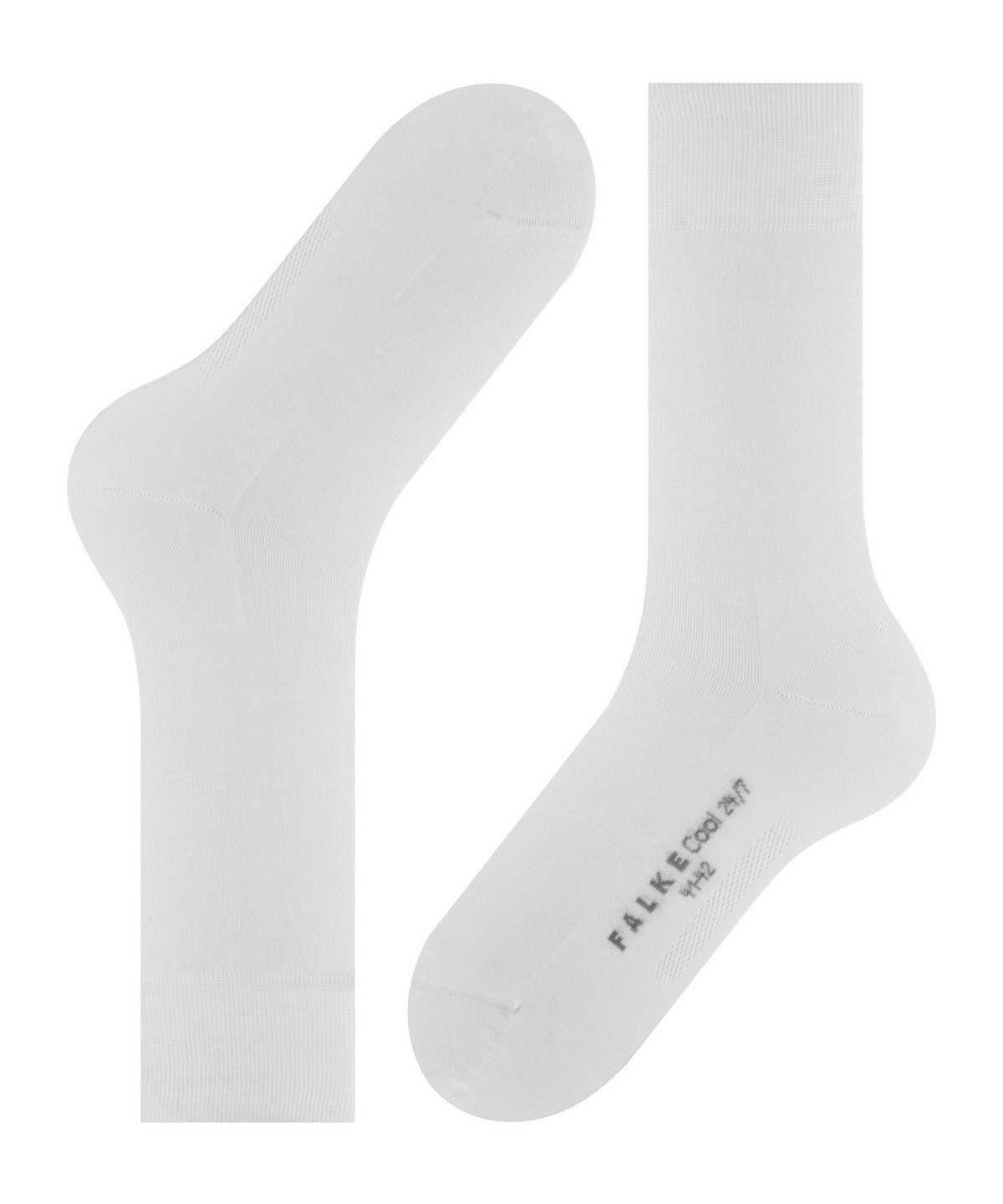 Skarpetki Falke Cool 24/7 Socks Męskie Białe | QABCPE-496