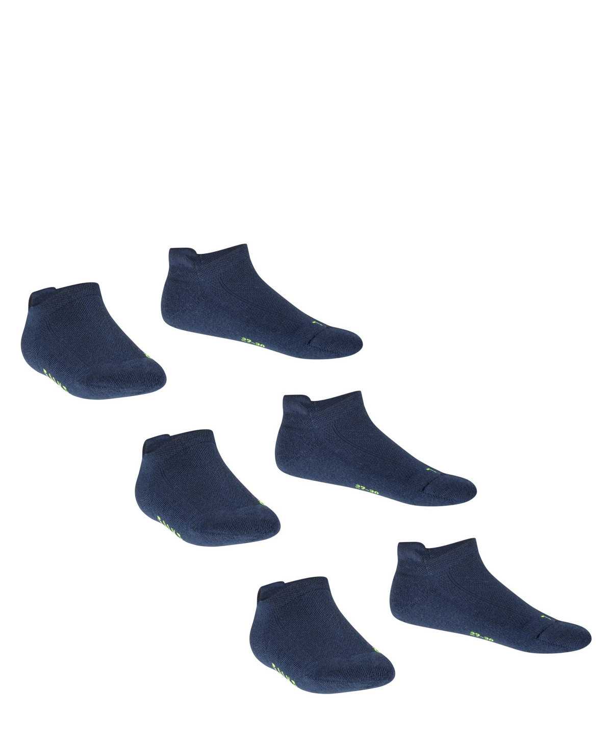 Skarpetki Falke Cool Kick 3-Pack Sneaker Socks Dziecięce Niebieskie | BTRXYM-527