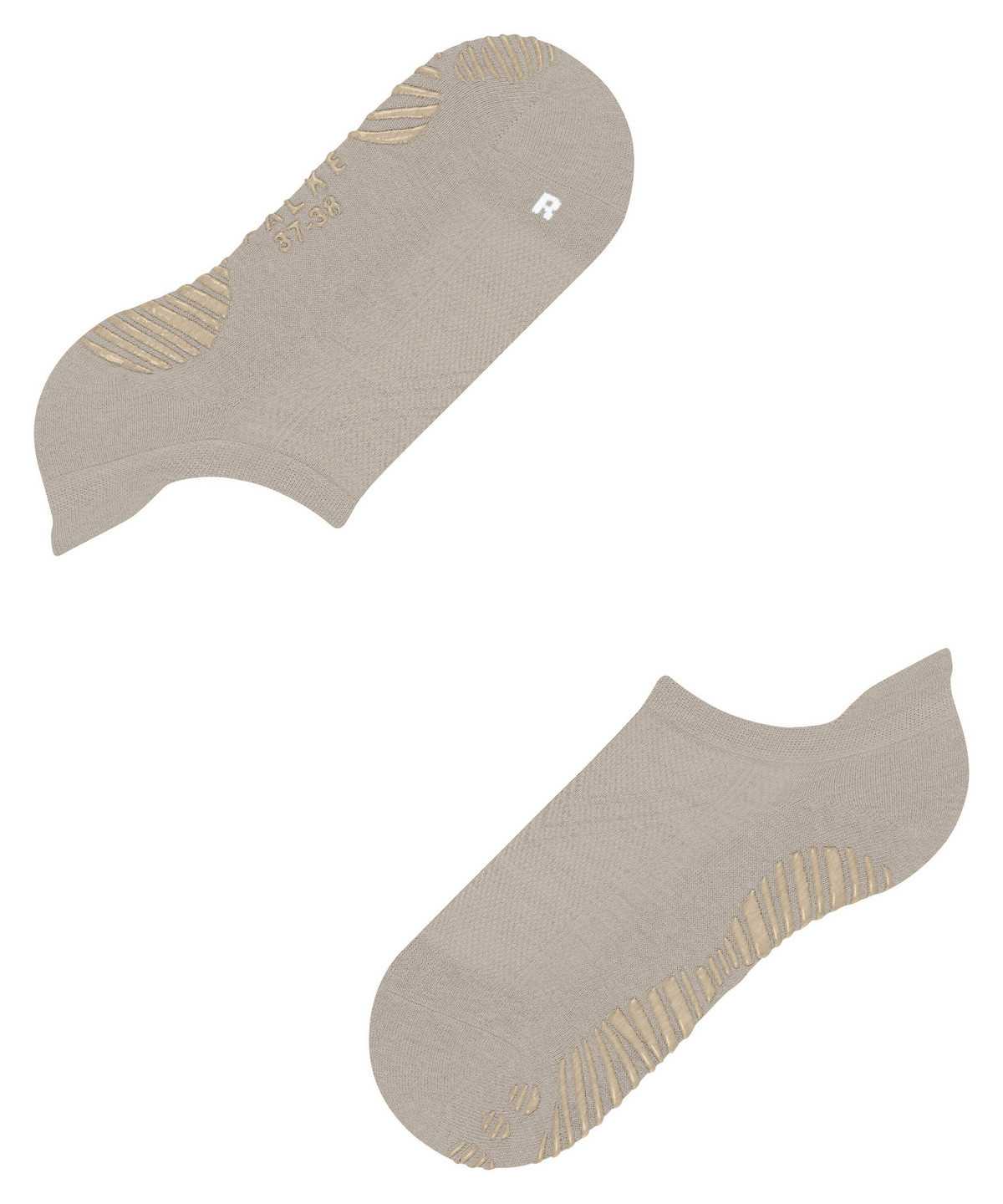 Skarpetki Falke Cool Kick House socks Damskie Beżowe | LYAIMU-643