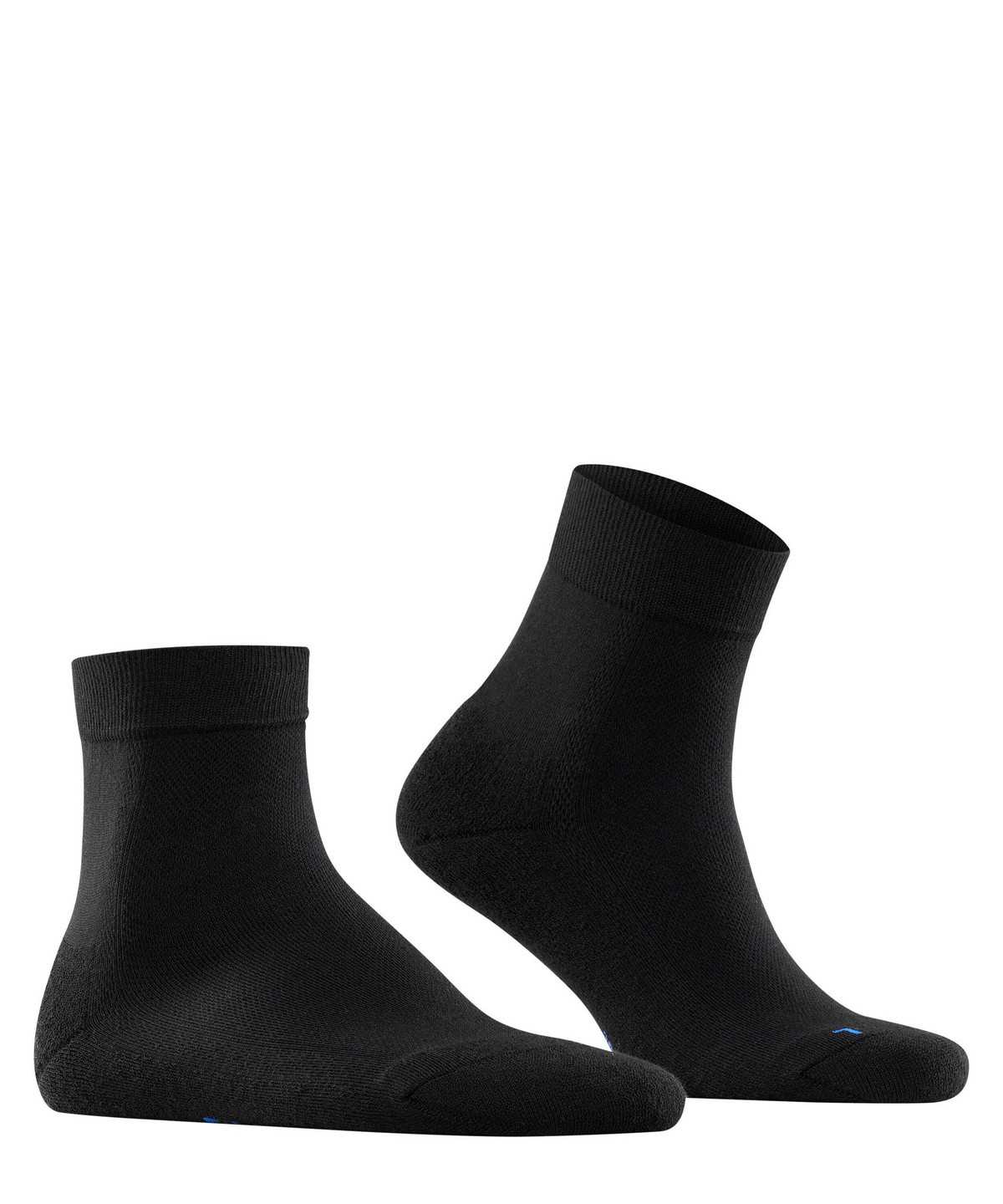 Skarpetki Falke Cool Kick Short sock Damskie Czarne | ISZKWM-036