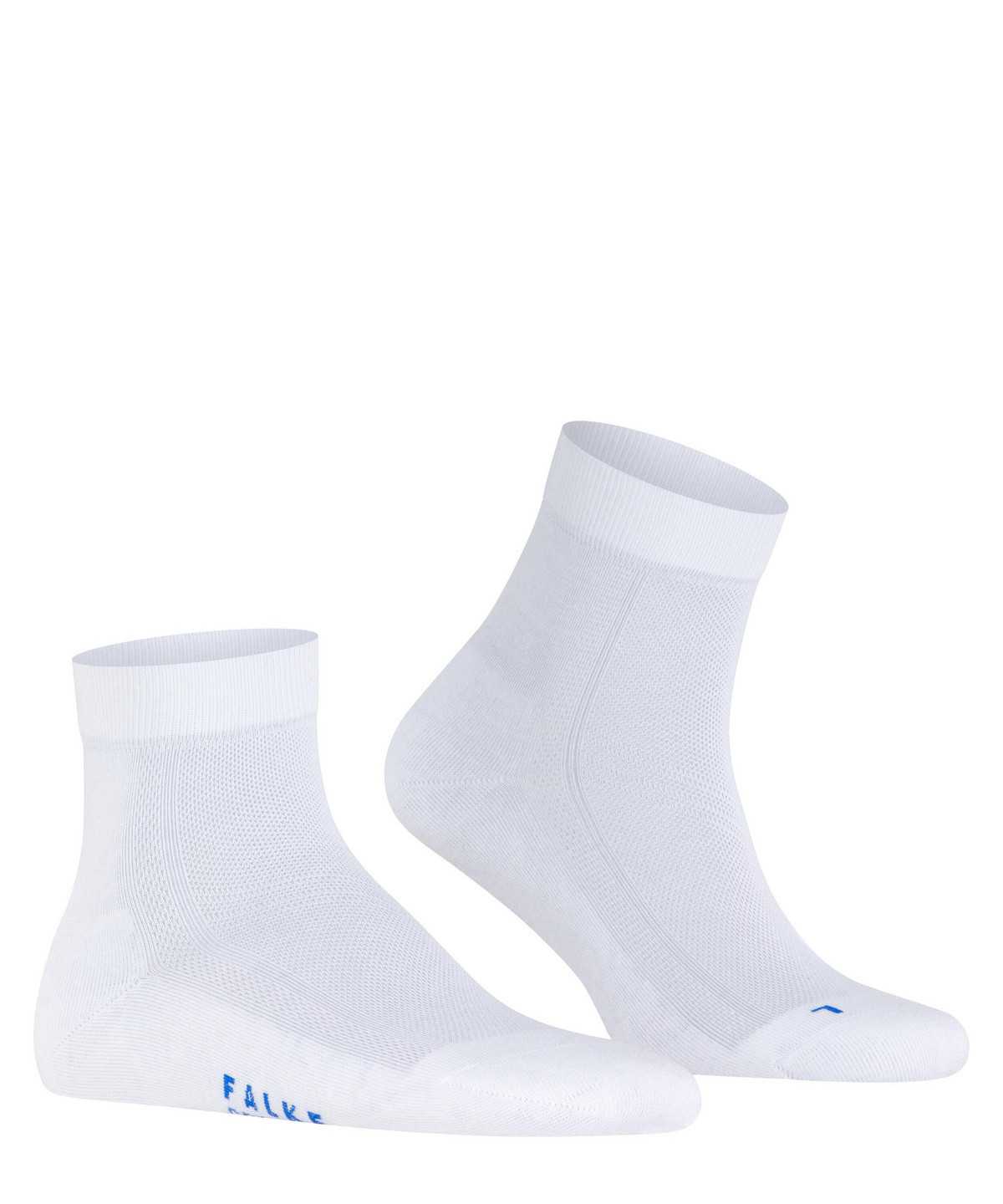 Skarpetki Falke Cool Kick Short sock Damskie Białe | BSYJZH-026