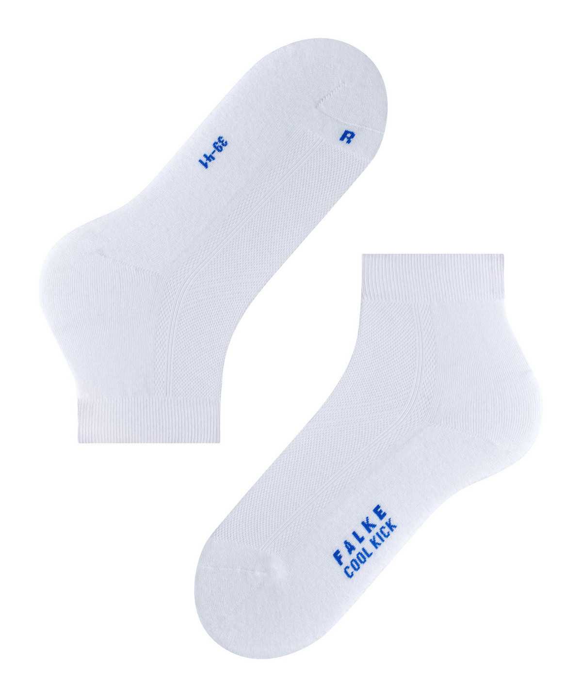 Skarpetki Falke Cool Kick Short sock Damskie Białe | BSYJZH-026