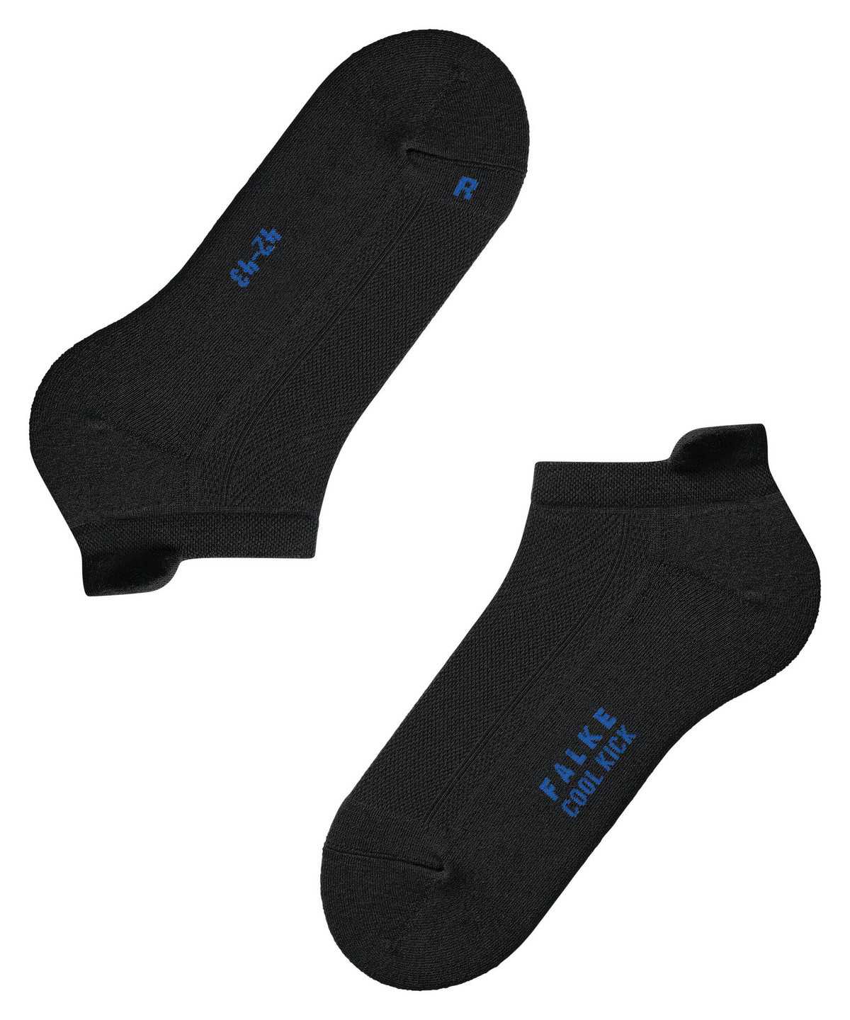 Skarpetki Falke Cool Kick Sneaker socks Męskie Czarne | YSACEO-763