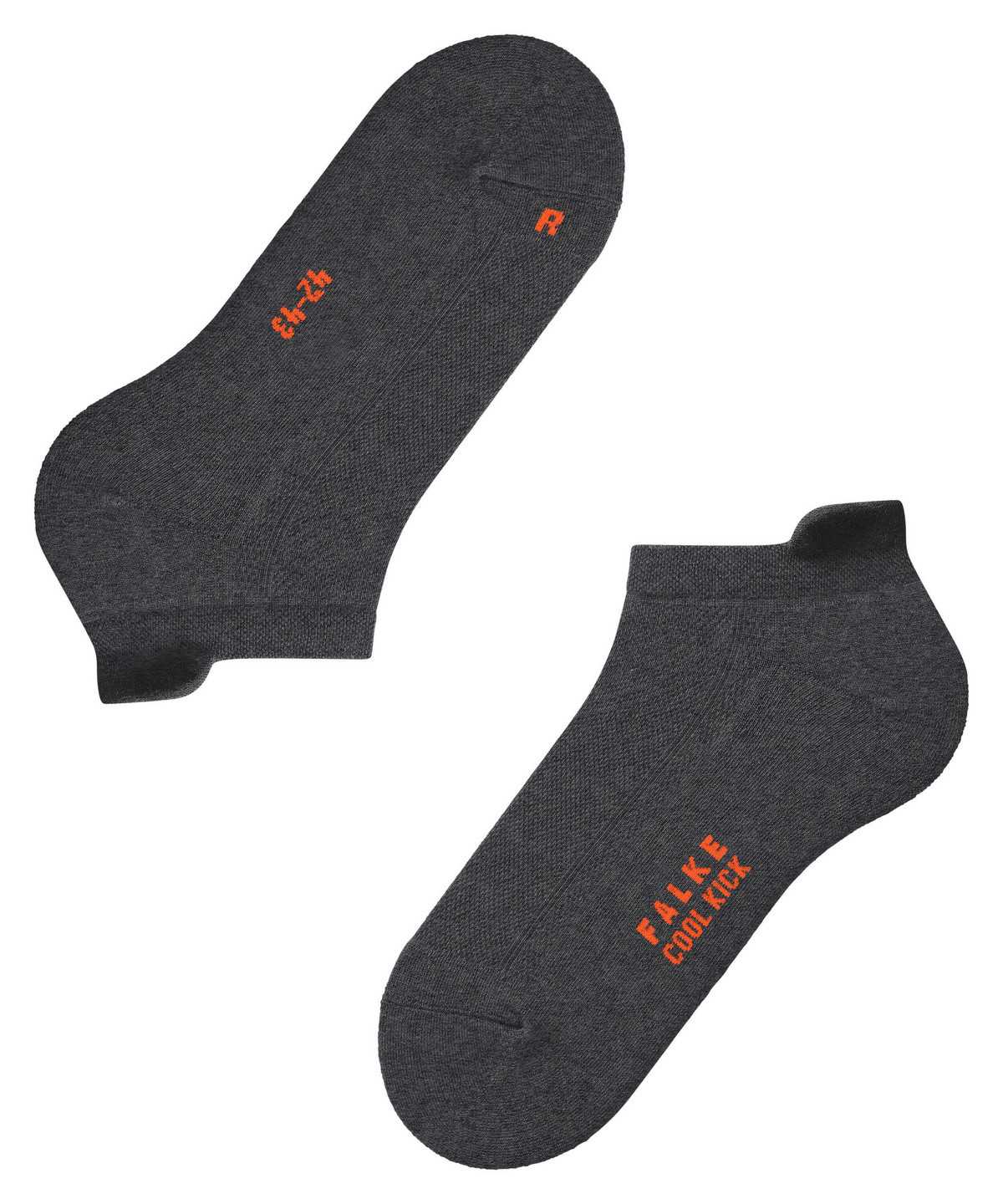 Skarpetki Falke Cool Kick Sneaker socks Męskie Szare | HGTDXE-520