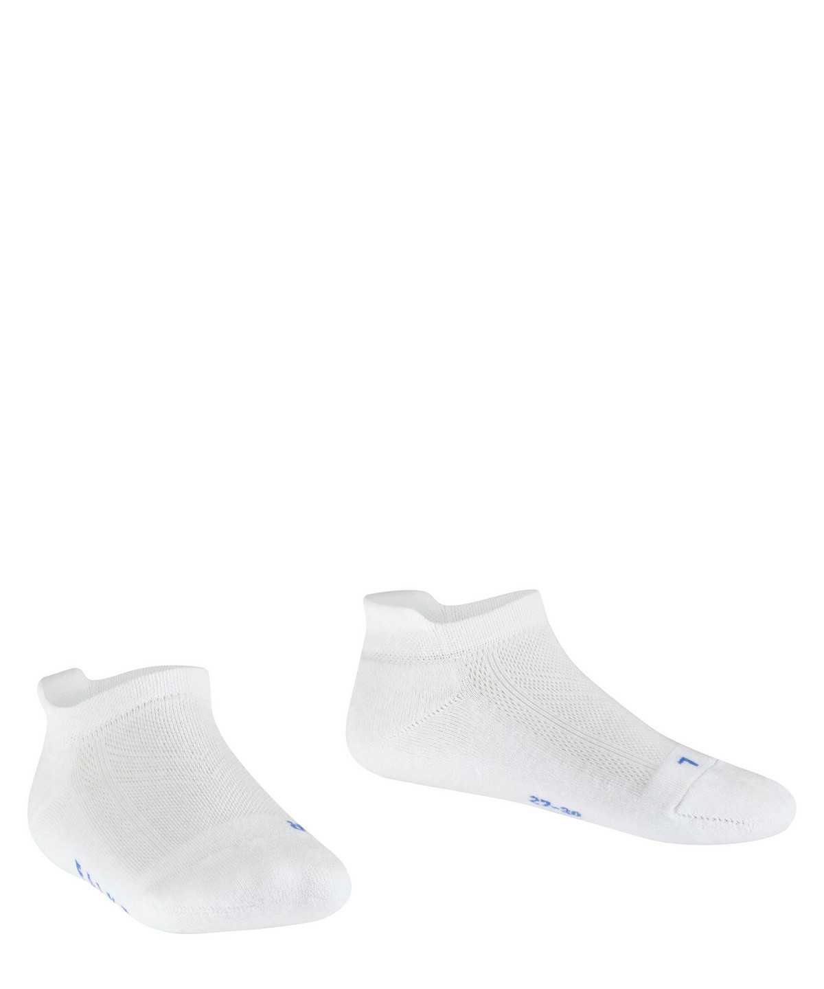 Skarpetki Falke Cool Kick Sneaker socks Dziecięce Białe | JZDNUH-897