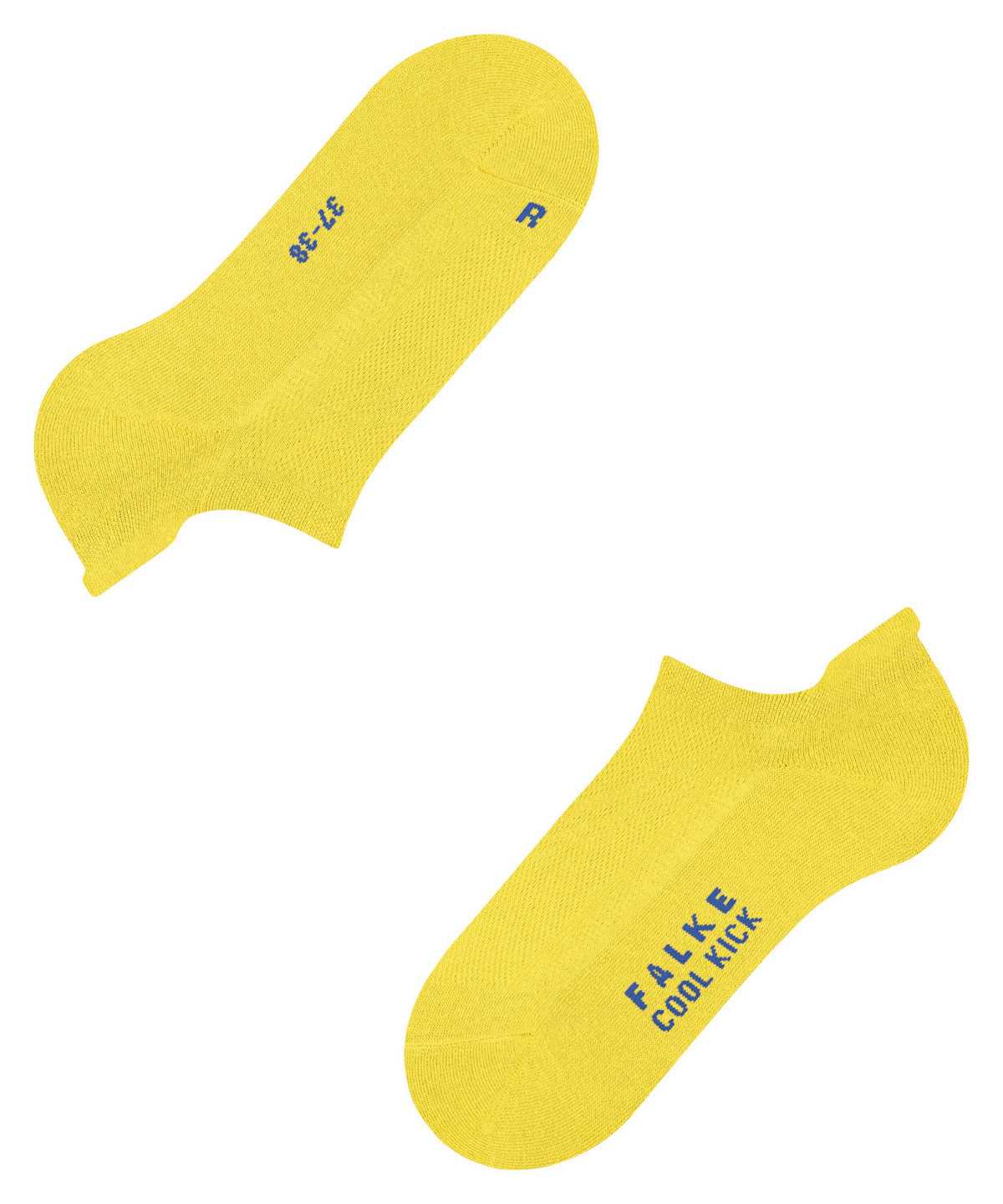 Skarpetki Falke Cool Kick Sneaker socks Damskie Żółte | MVLKYC-913