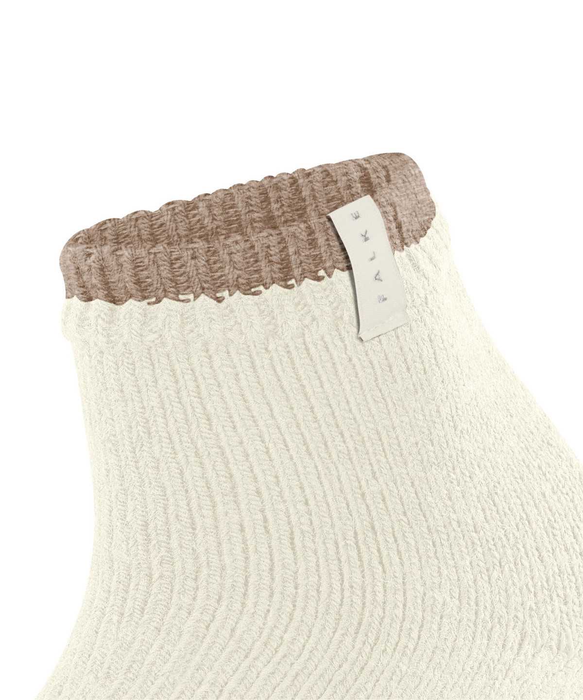 Skarpetki Falke Cosy Plush Short sock Damskie Białe | HBZQOP-458