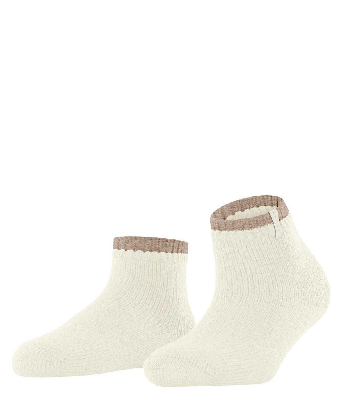 Skarpetki Falke Cosy Plush Short sock Damskie Białe | HBZQOP-458