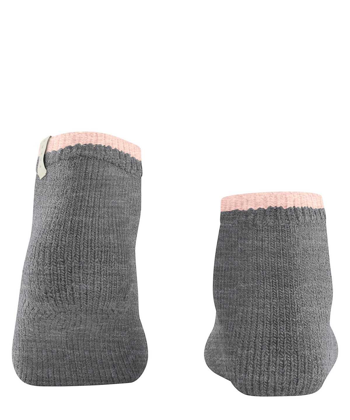 Skarpetki Falke Cosy Plush Short sock Damskie Szare | ASZBED-578