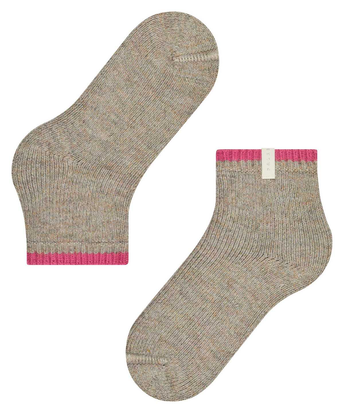 Skarpetki Falke Cosy Plush Short sock Damskie Brązowe | KPMXCQ-718