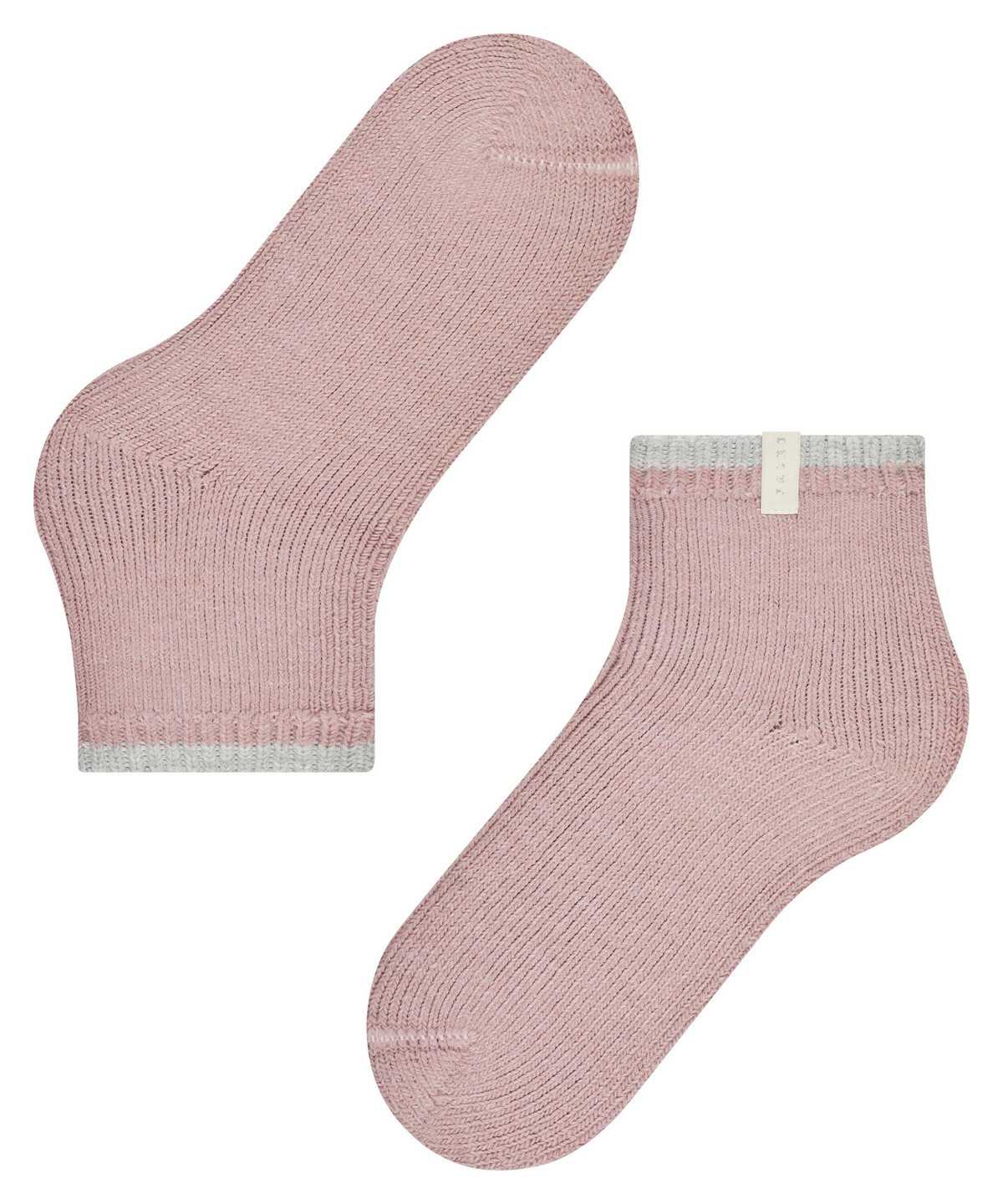 Skarpetki Falke Cosy Plush Short sock Damskie Różowe | GJLYNQ-368