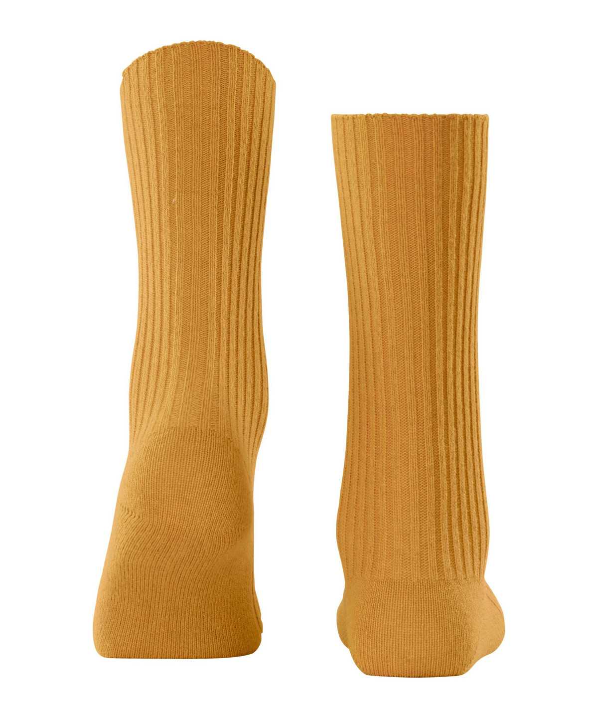 Skarpetki Falke Cosy Wool Boot Socks Damskie Żółte | ATCVHK-780