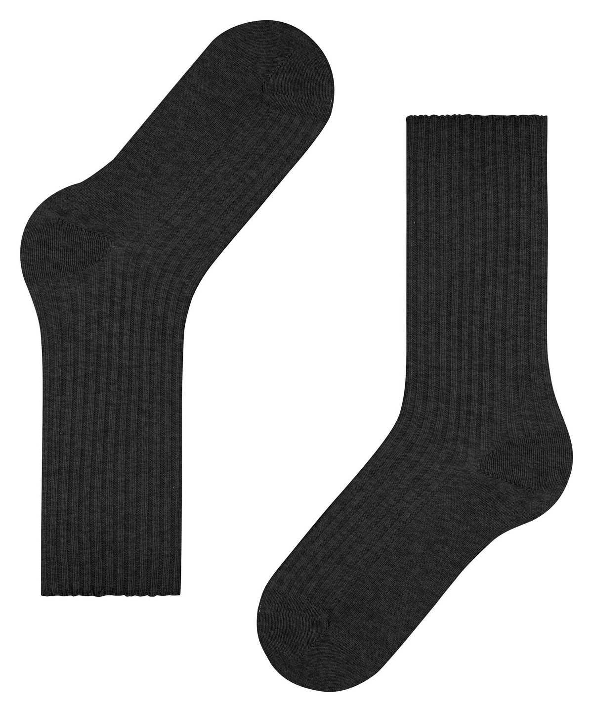 Skarpetki Falke Cosy Wool Boot Socks Damskie Szare | RLDGJY-675