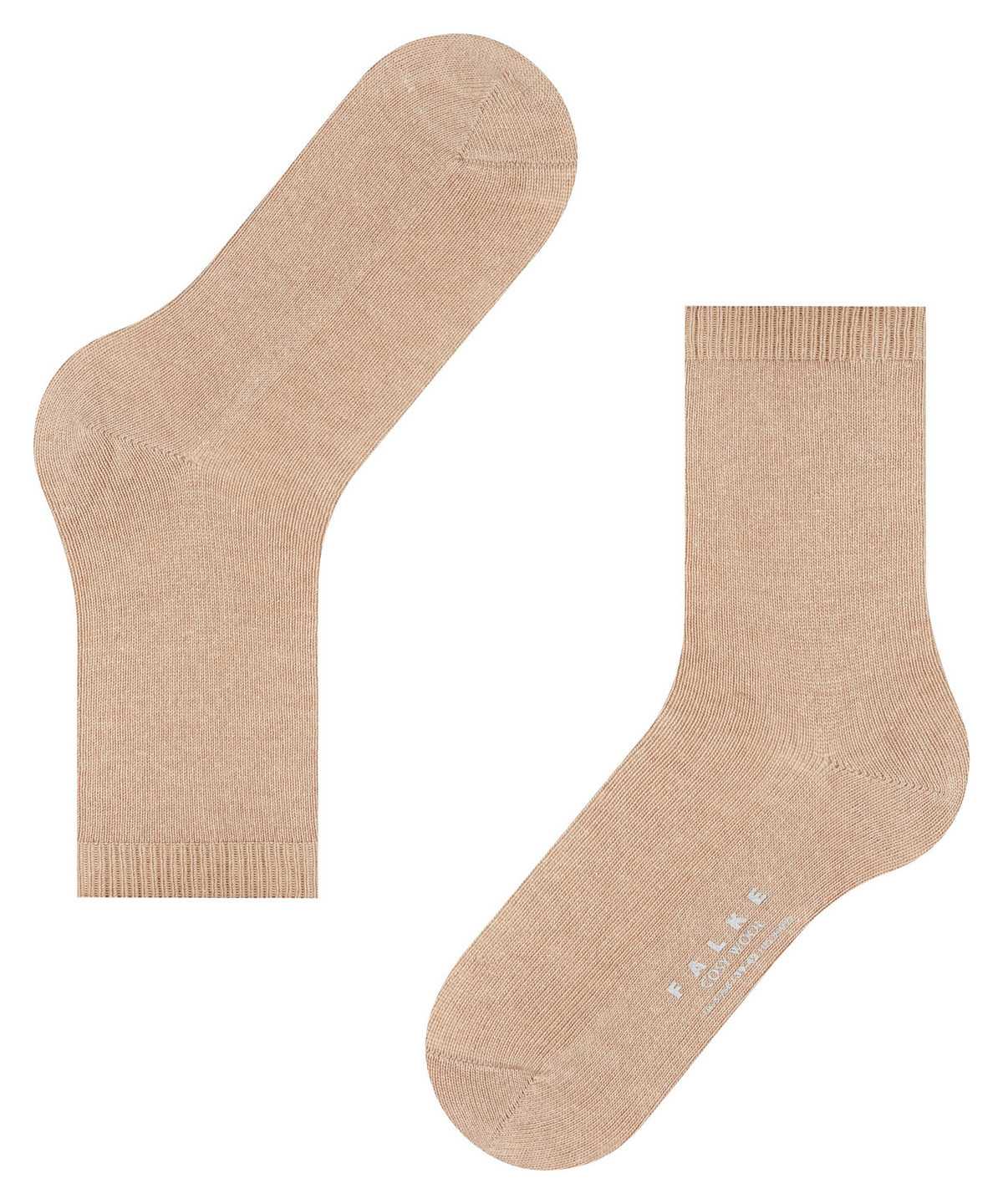 Skarpetki Falke Cosy Wool Socks Damskie Brązowe | OWMJXG-395