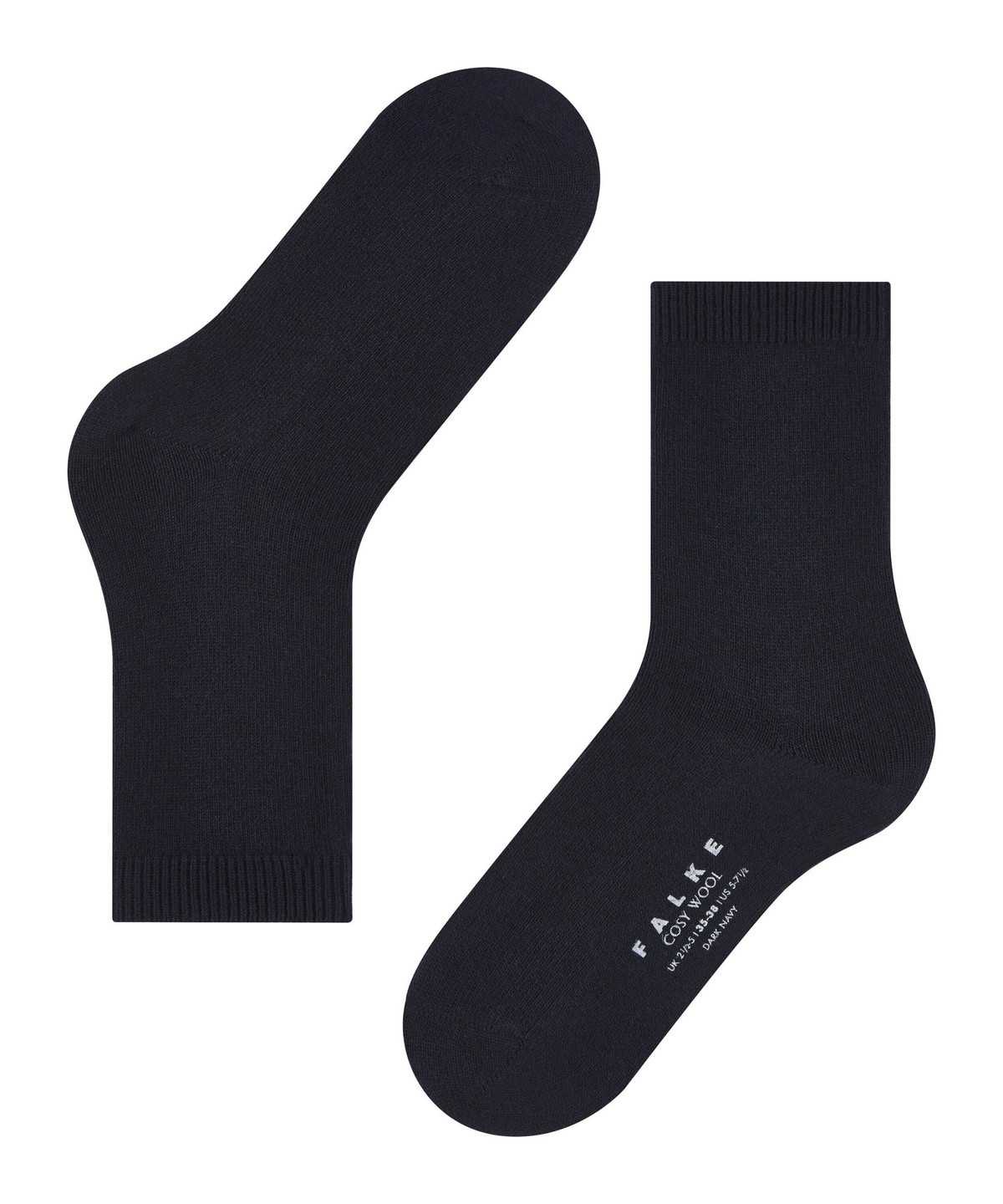 Skarpetki Falke Cosy Wool Socks Damskie Niebieskie | OLVBIX-695