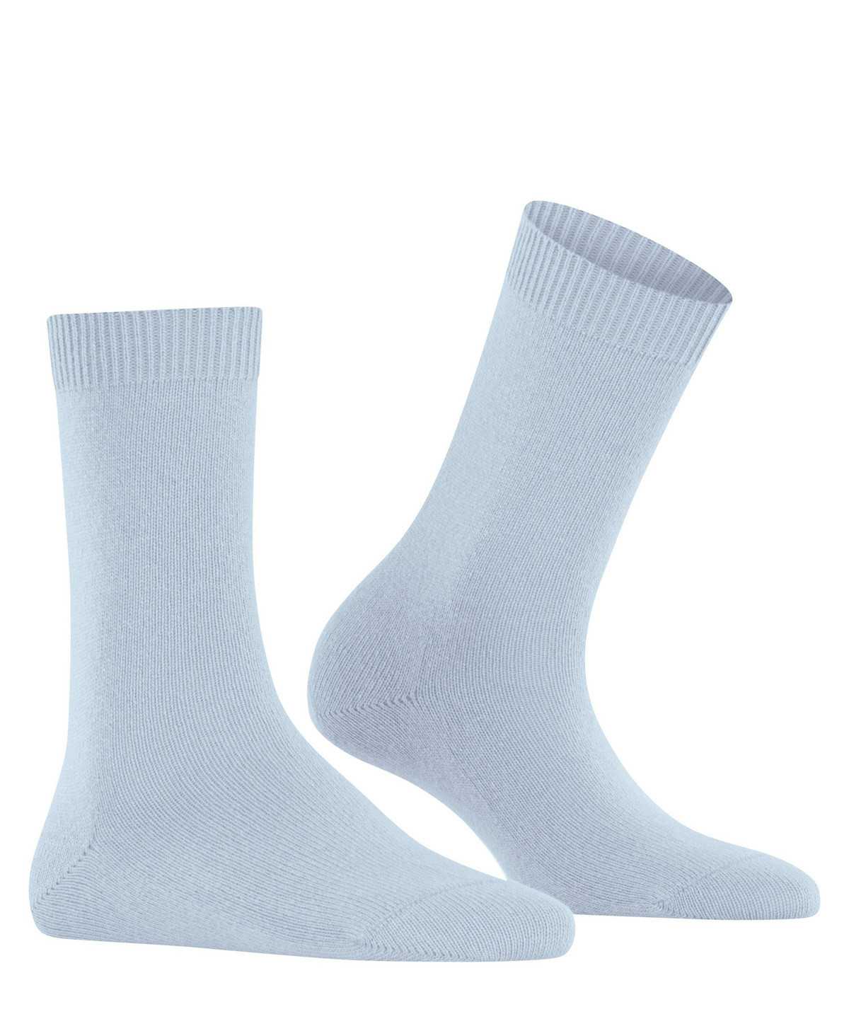 Skarpetki Falke Cosy Wool Socks Damskie Niebieskie | TIOBGD-520