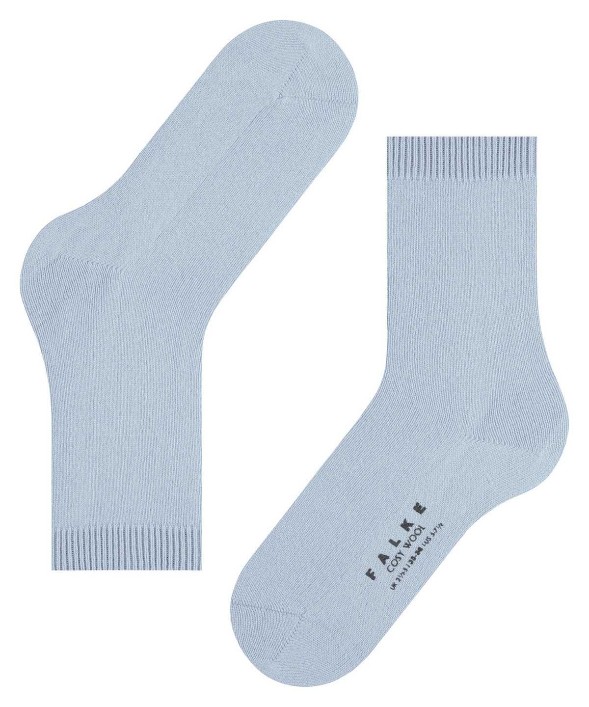 Skarpetki Falke Cosy Wool Socks Damskie Niebieskie | TIOBGD-520