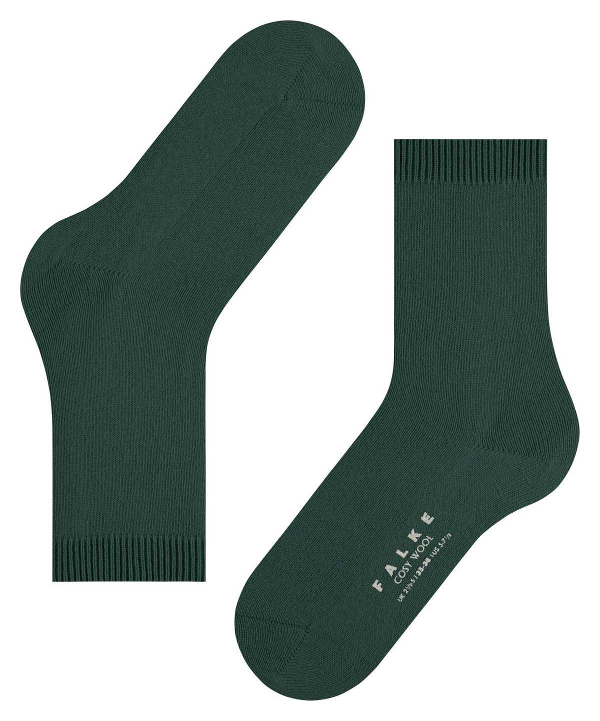 Skarpetki Falke Cosy Wool Socks Damskie Zielone | JRZXVN-719