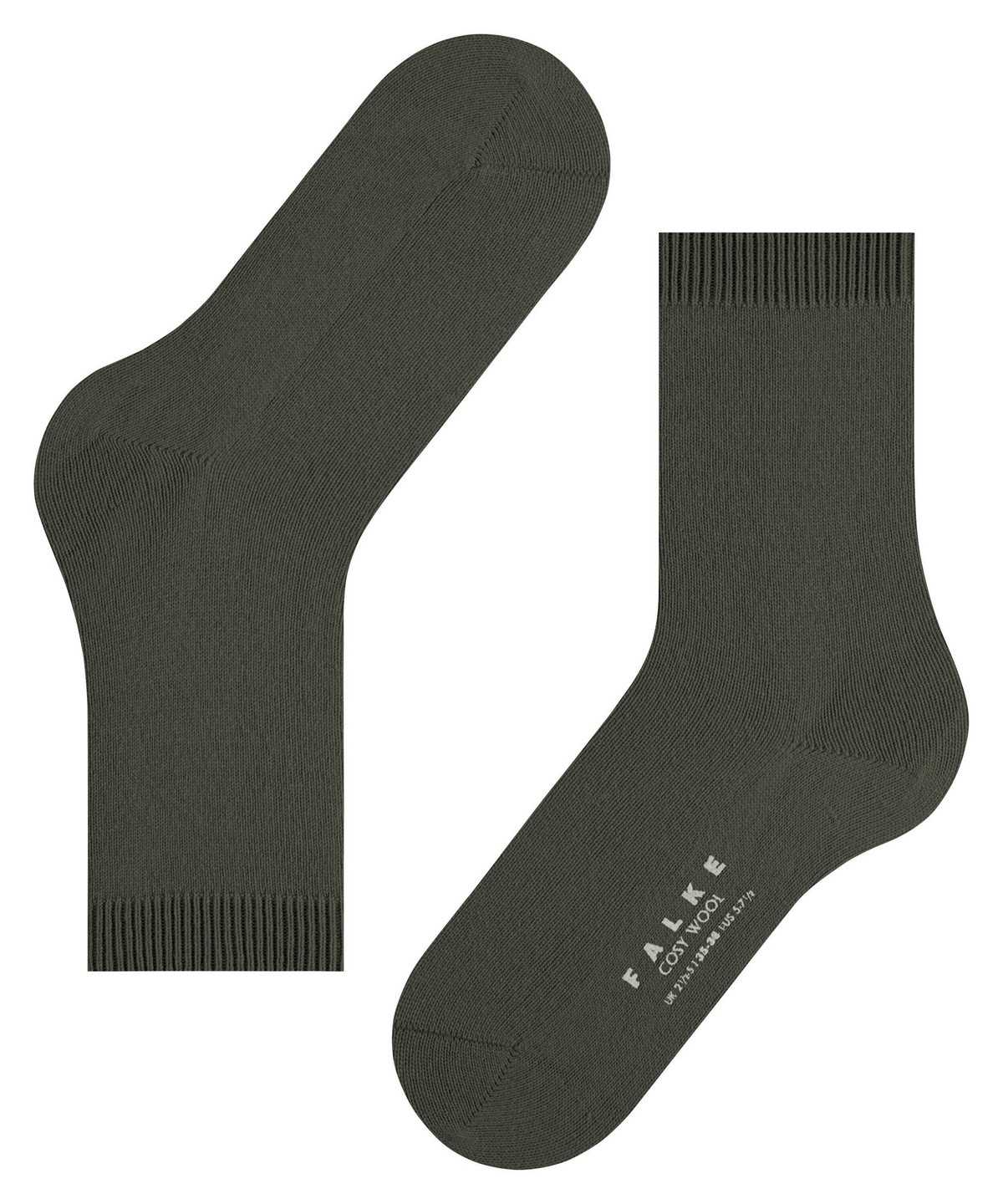 Skarpetki Falke Cosy Wool Socks Damskie Zielone | ZHMPUF-073