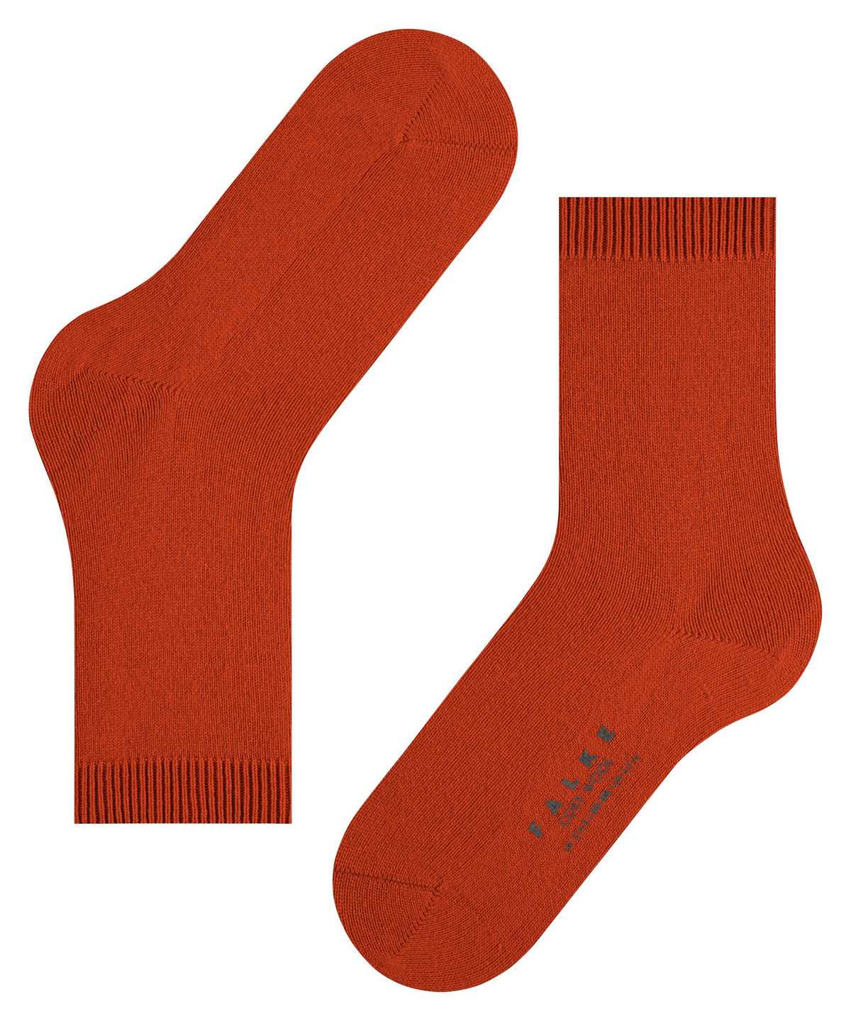 Skarpetki Falke Cosy Wool Socks Damskie Pomarańczowe | NUXWVJ-573