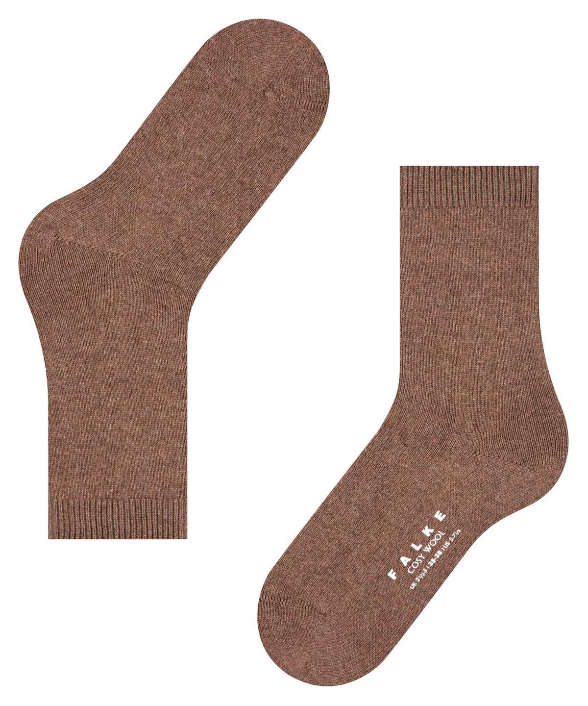 Skarpetki Falke Cosy Wool Socks Damskie Brązowe | PMUYZQ-825