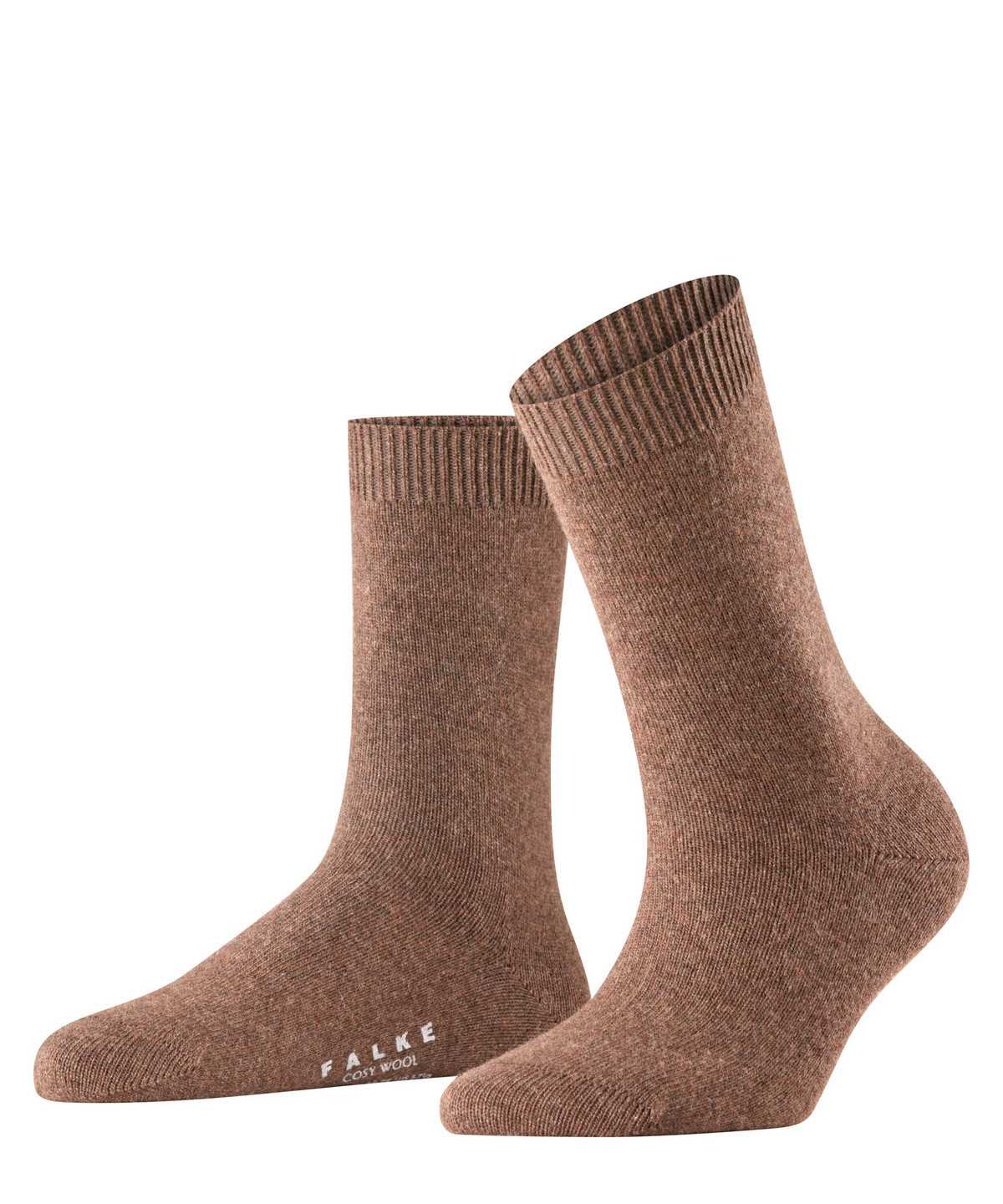 Skarpetki Falke Cosy Wool Socks Damskie Brązowe | PMUYZQ-825