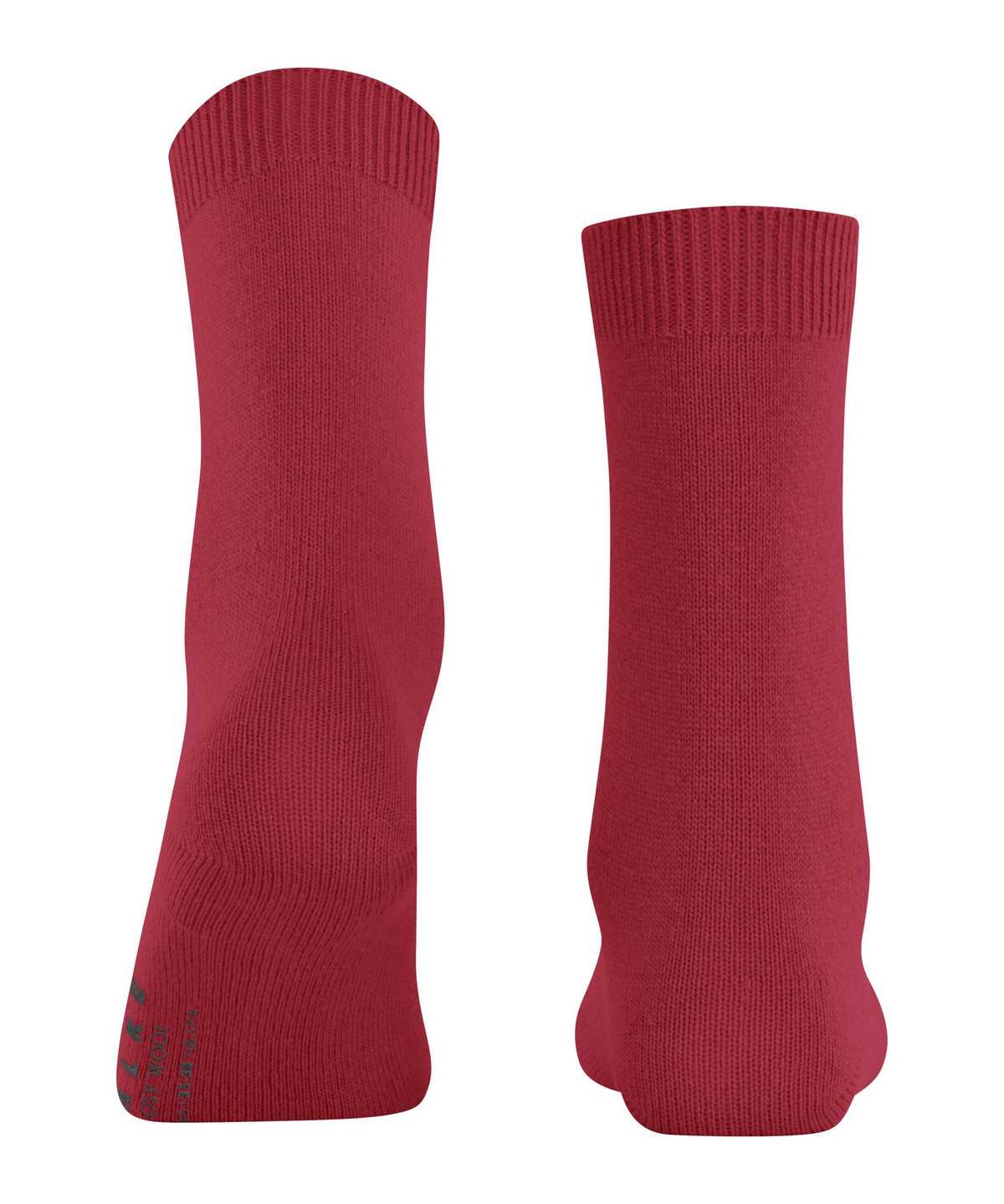 Skarpetki Falke Cosy Wool Socks Damskie Czerwone | ZKNWFE-260