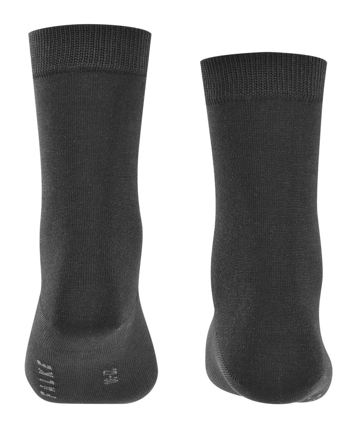 Skarpetki Falke Cotton Finesse Socks Dziecięce Czarne | BIWFDA-590