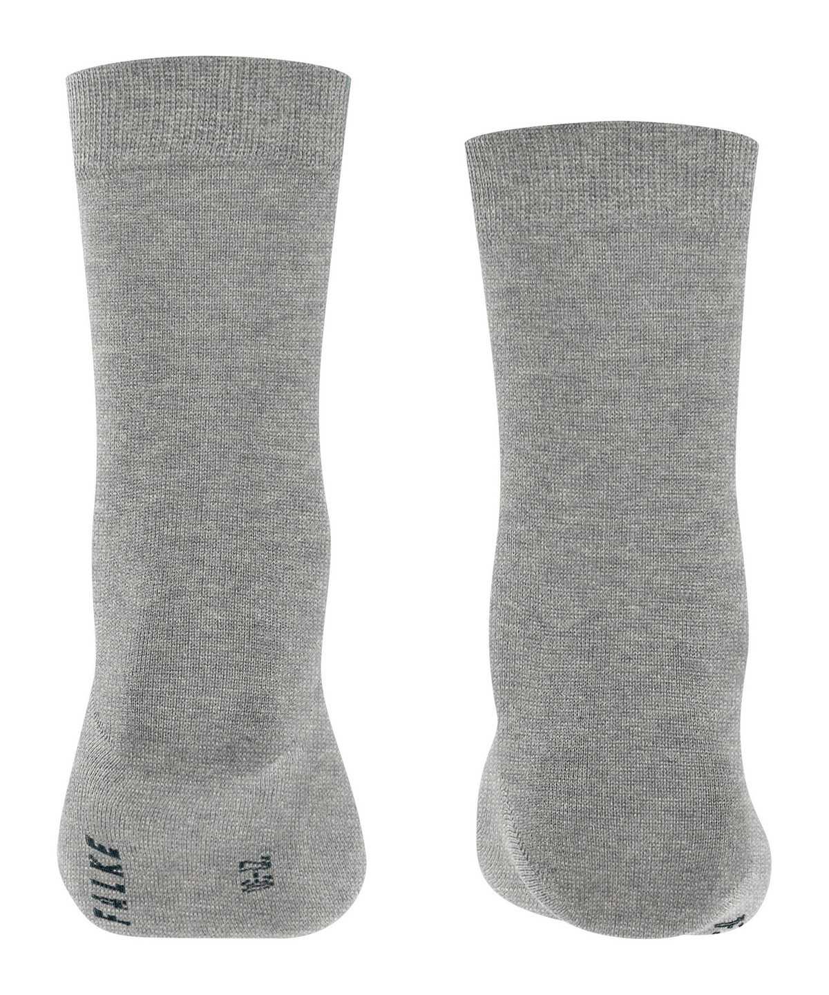 Skarpetki Falke Cotton Finesse Socks Dziecięce Szare | CABEWN-471