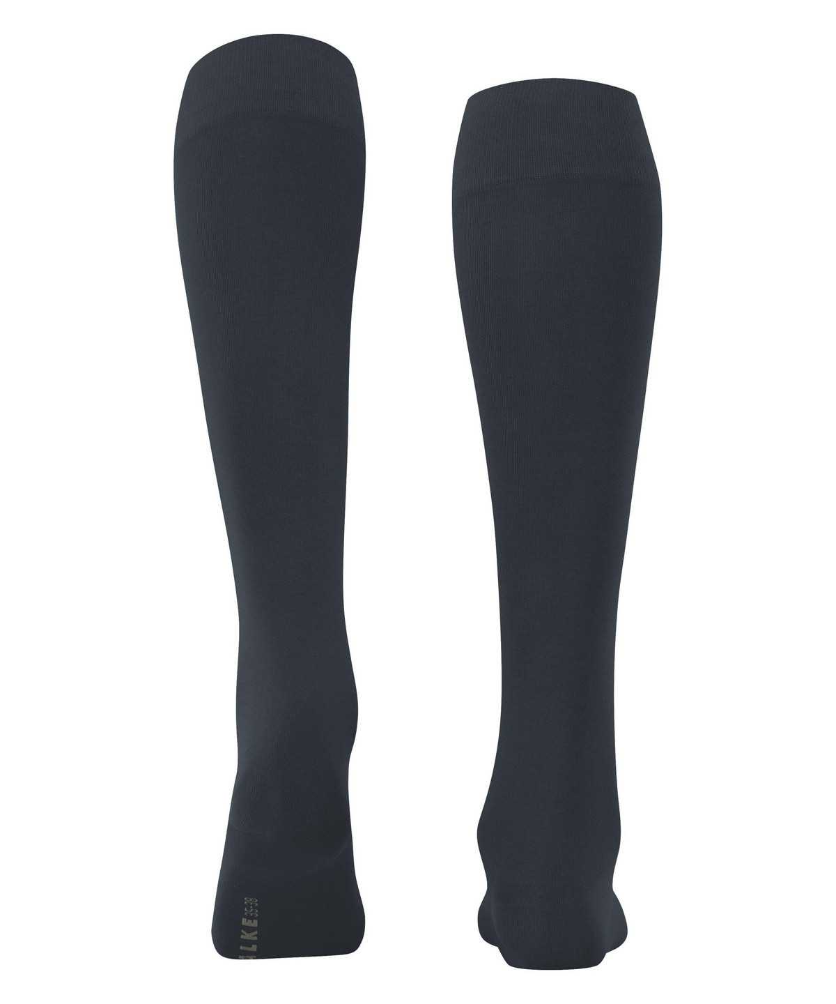 Skarpetki Falke Cotton Touch Knee-high Socks Damskie Szare | RUSABX-307