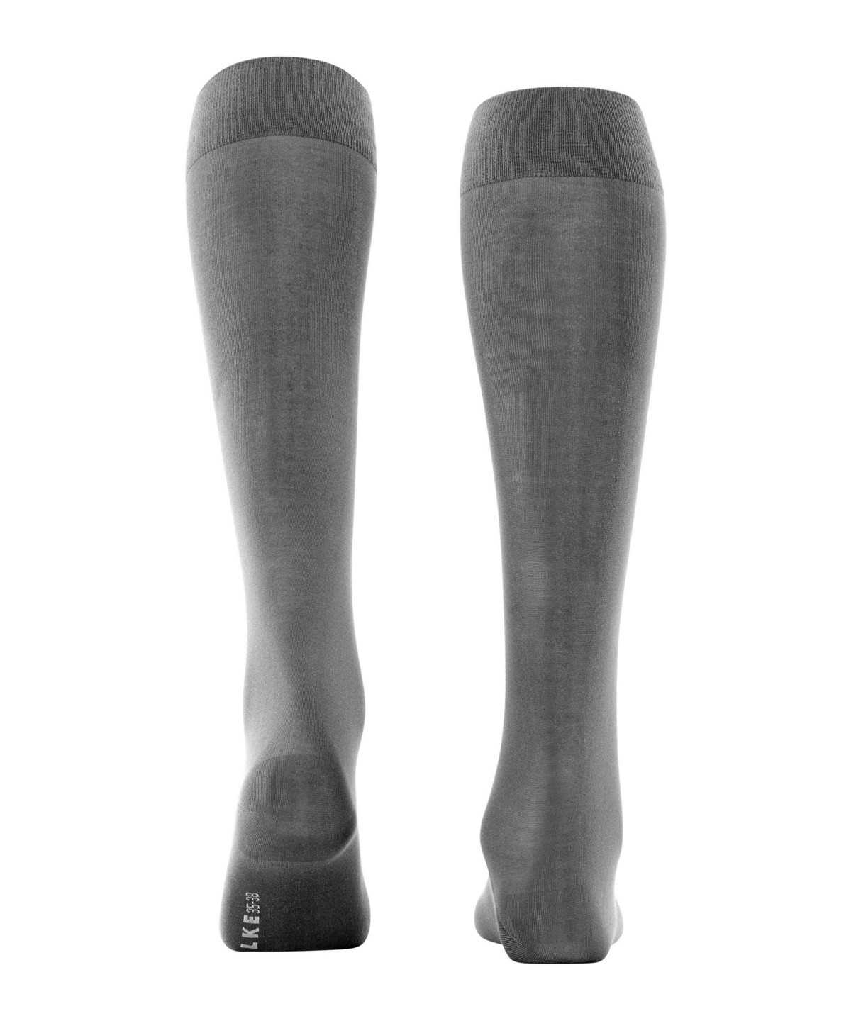 Skarpetki Falke Cotton Touch Knee-high Socks Damskie Szare | VGLUBT-769