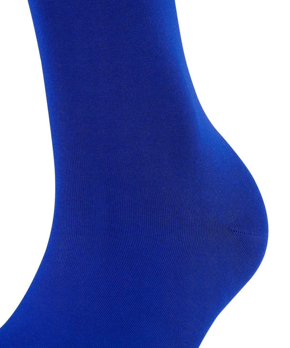 Skarpetki Falke Cotton Touch Knee-high Socks Damskie Niebieskie | WZTIOD-720