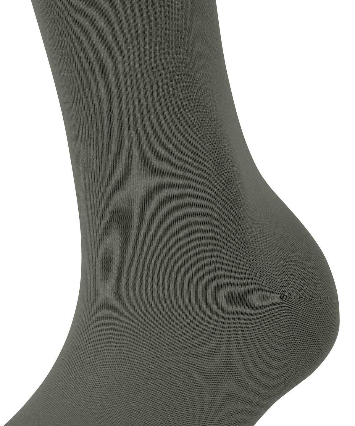 Skarpetki Falke Cotton Touch Knee-high Socks Damskie Zielone | CVBHTL-546