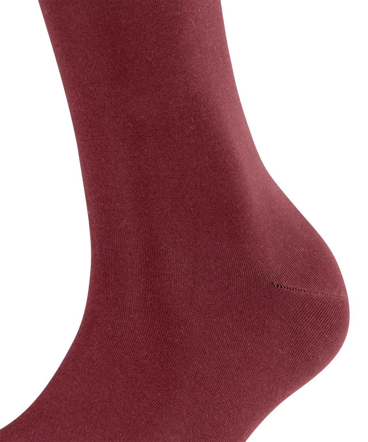 Skarpetki Falke Cotton Touch Knee-high Socks Damskie Czerwone | CIOEGM-186