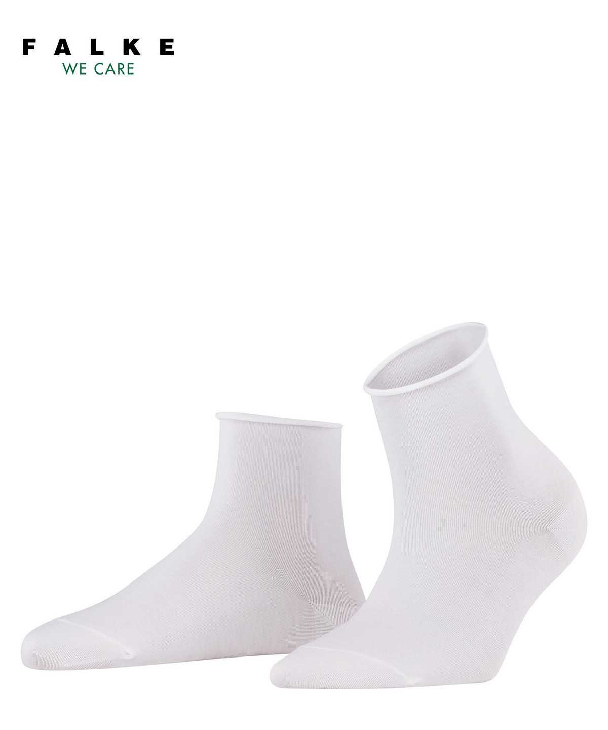 Skarpetki Falke Cotton Touch Short sock Damskie Białe | KFNUAV-546