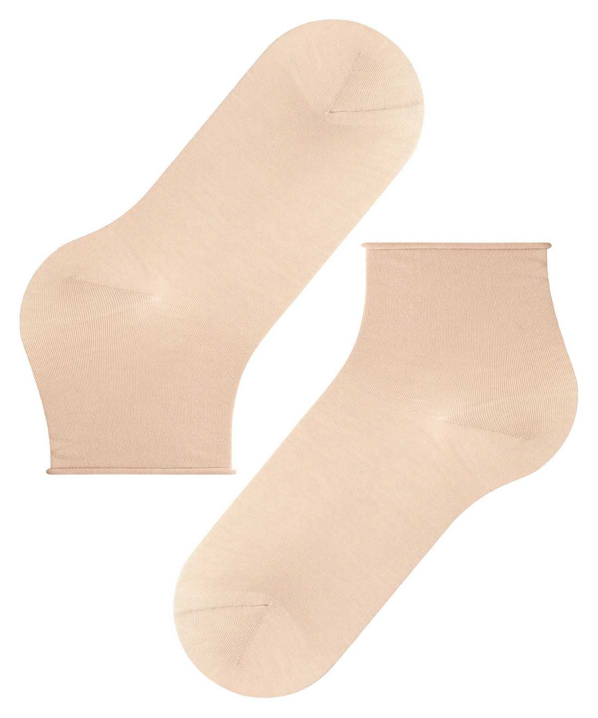 Skarpetki Falke Cotton Touch Short sock Damskie Beżowe | QTGLUR-248