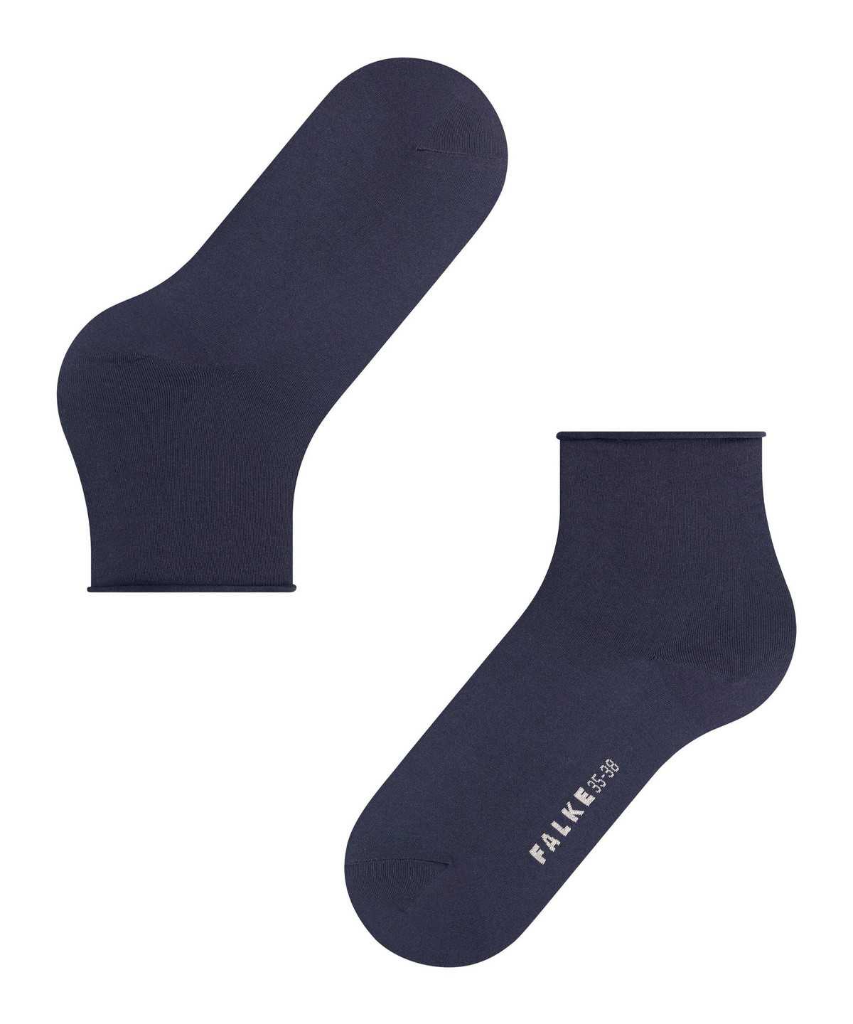 Skarpetki Falke Cotton Touch Short sock Damskie Niebieskie | RCSZXJ-367