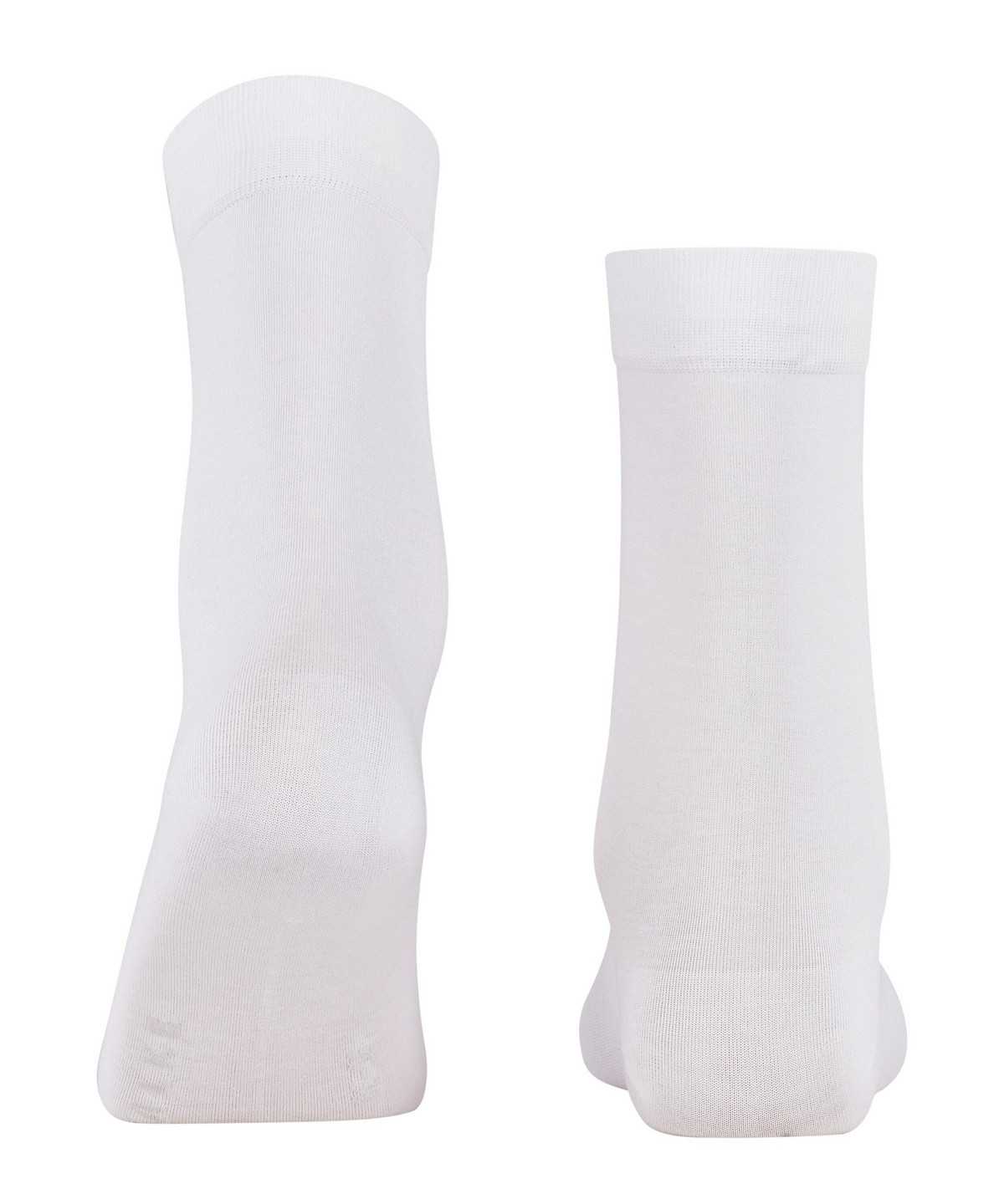 Skarpetki Falke Cotton Touch Socks Damskie Białe | YVNJPH-965