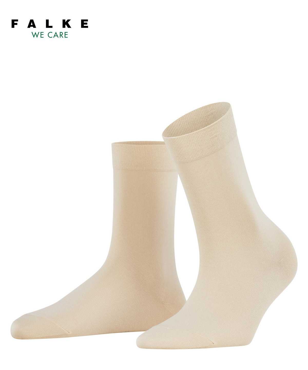 Skarpetki Falke Cotton Touch Socks Damskie Beżowe | GURFYS-458