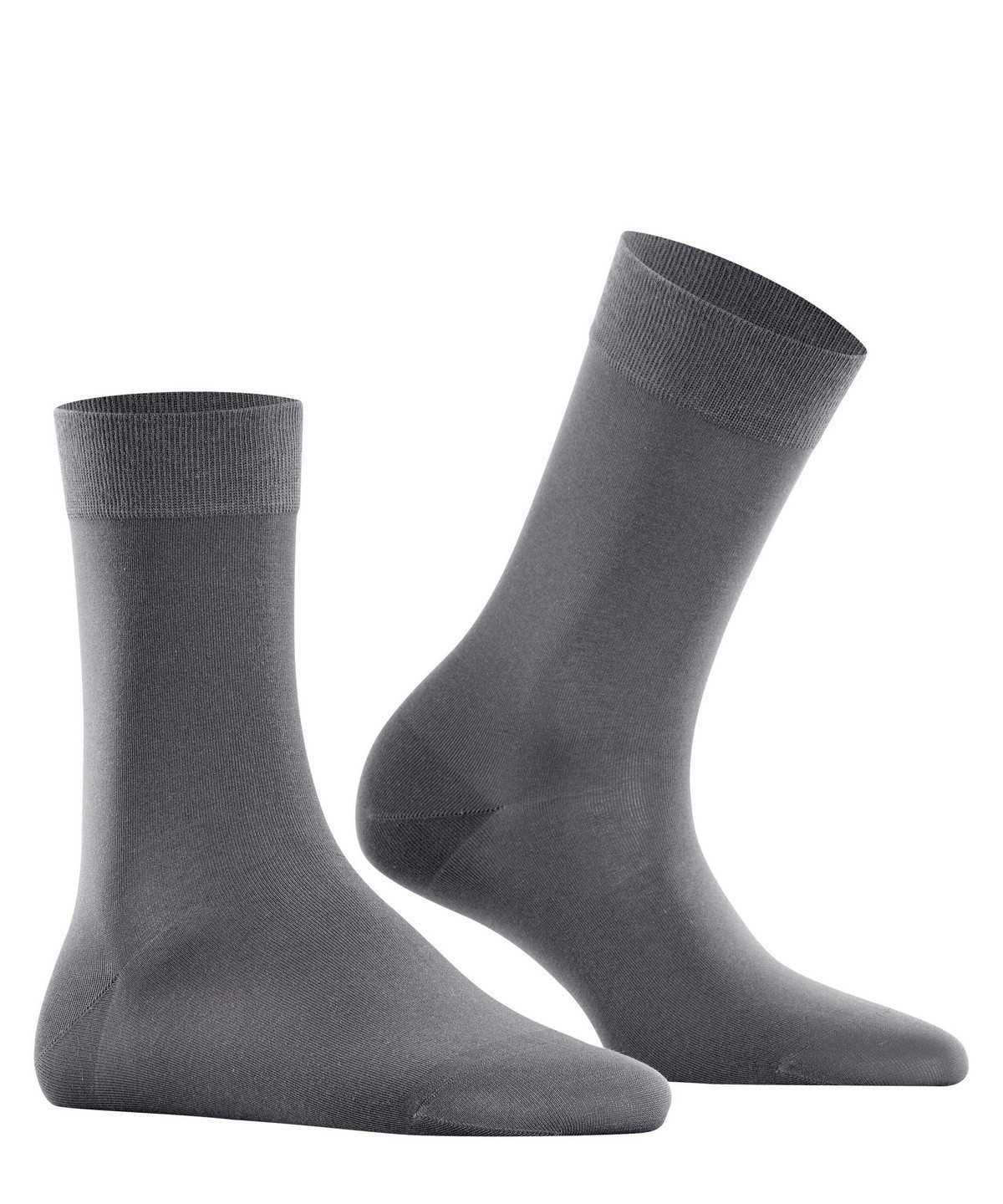 Skarpetki Falke Cotton Touch Socks Damskie Szare | NYHTUX-193