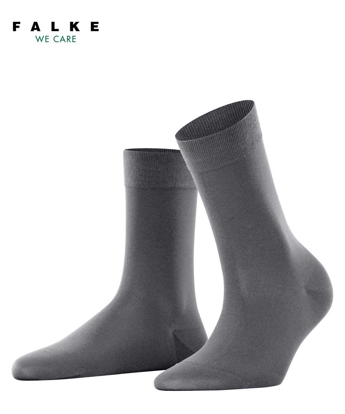 Skarpetki Falke Cotton Touch Socks Damskie Szare | NYHTUX-193