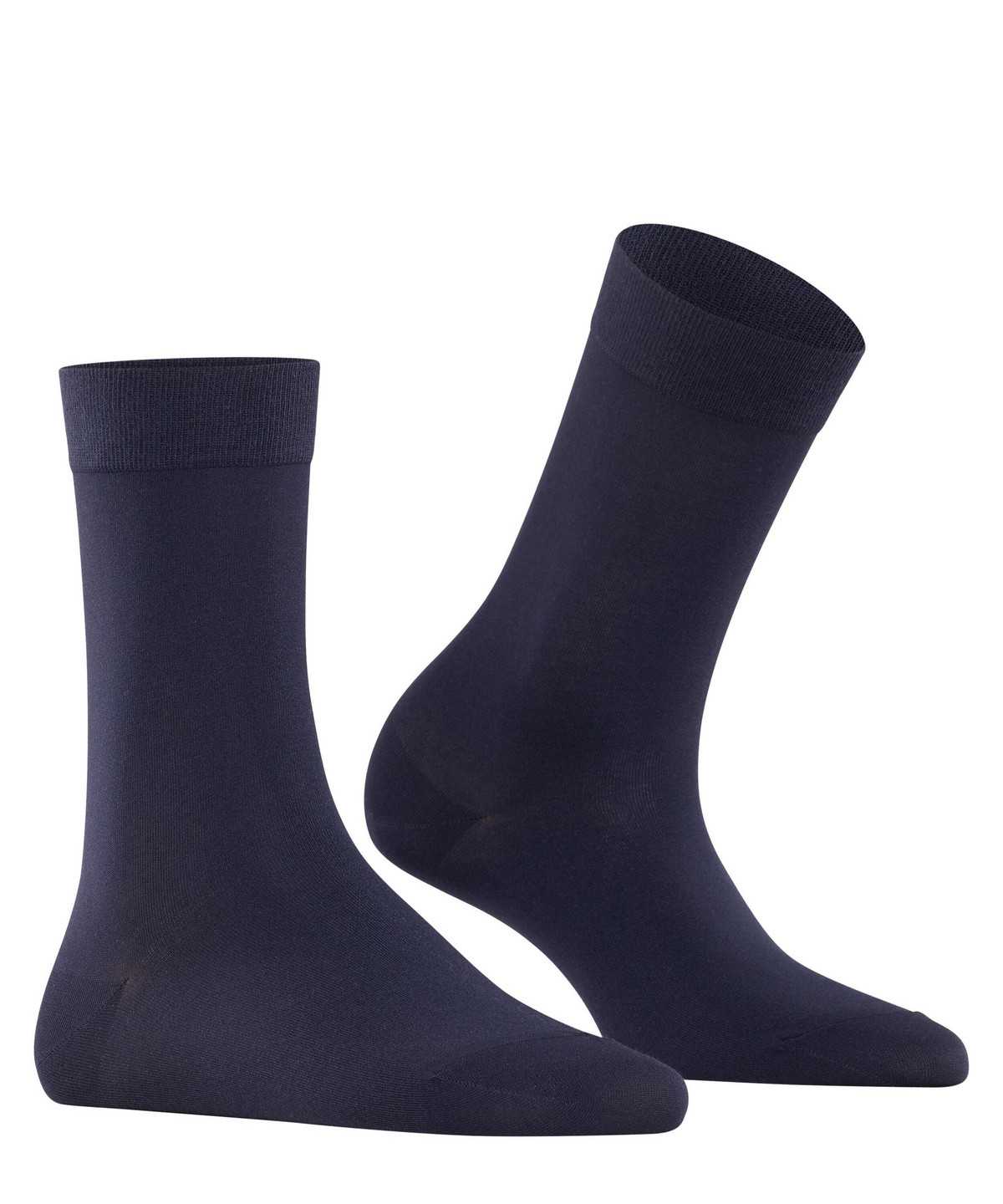 Skarpetki Falke Cotton Touch Socks Damskie Niebieskie | RMDKVC-591