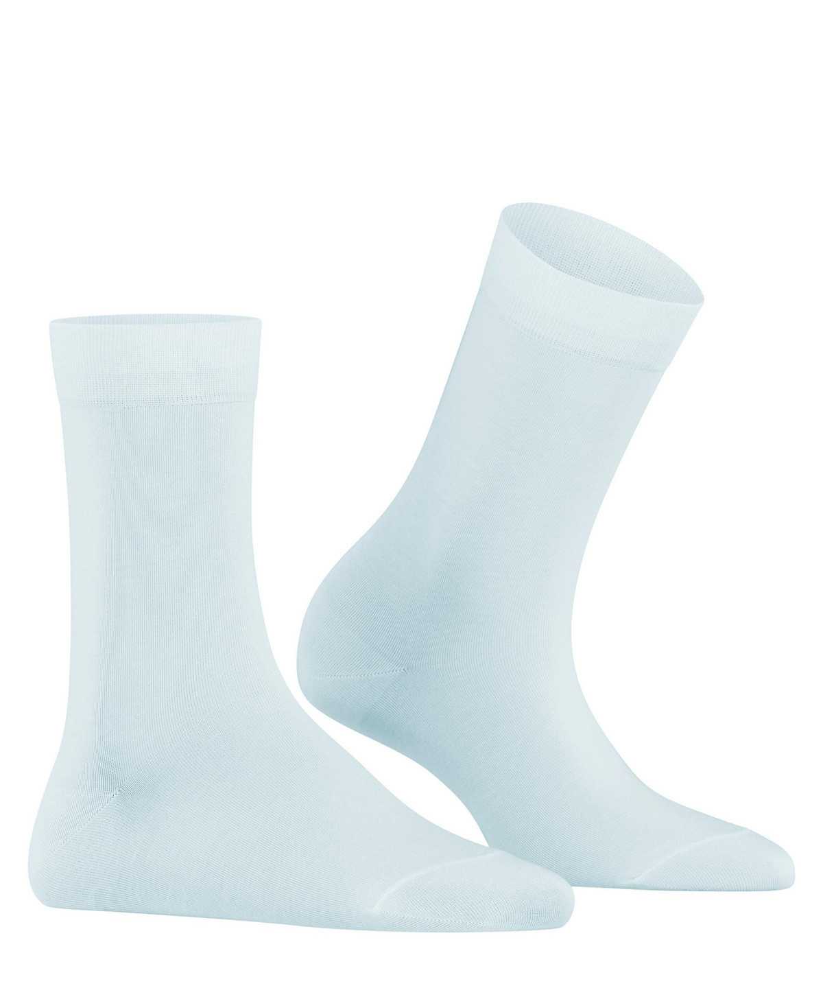 Skarpetki Falke Cotton Touch Socks Damskie Niebieskie | WUGZMH-327