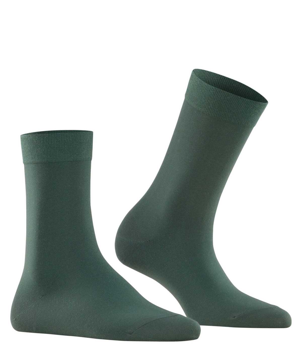 Skarpetki Falke Cotton Touch Socks Damskie Zielone | QDOVUG-034