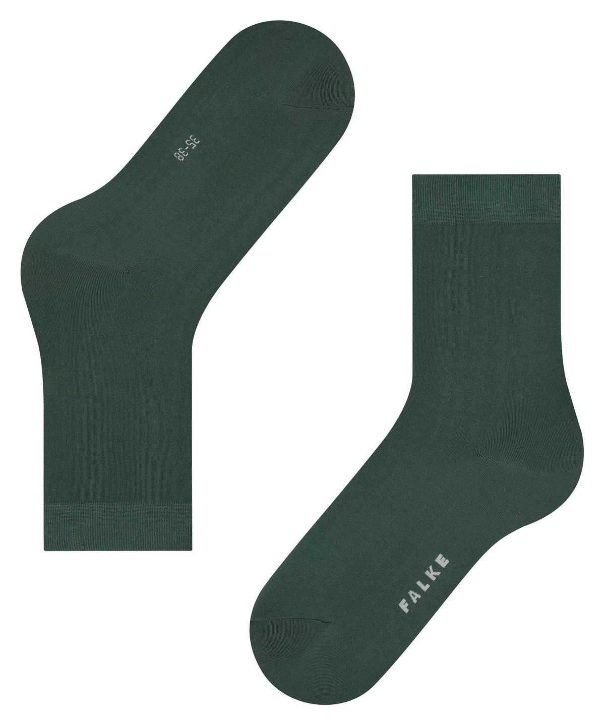 Skarpetki Falke Cotton Touch Socks Damskie Zielone | QDOVUG-034