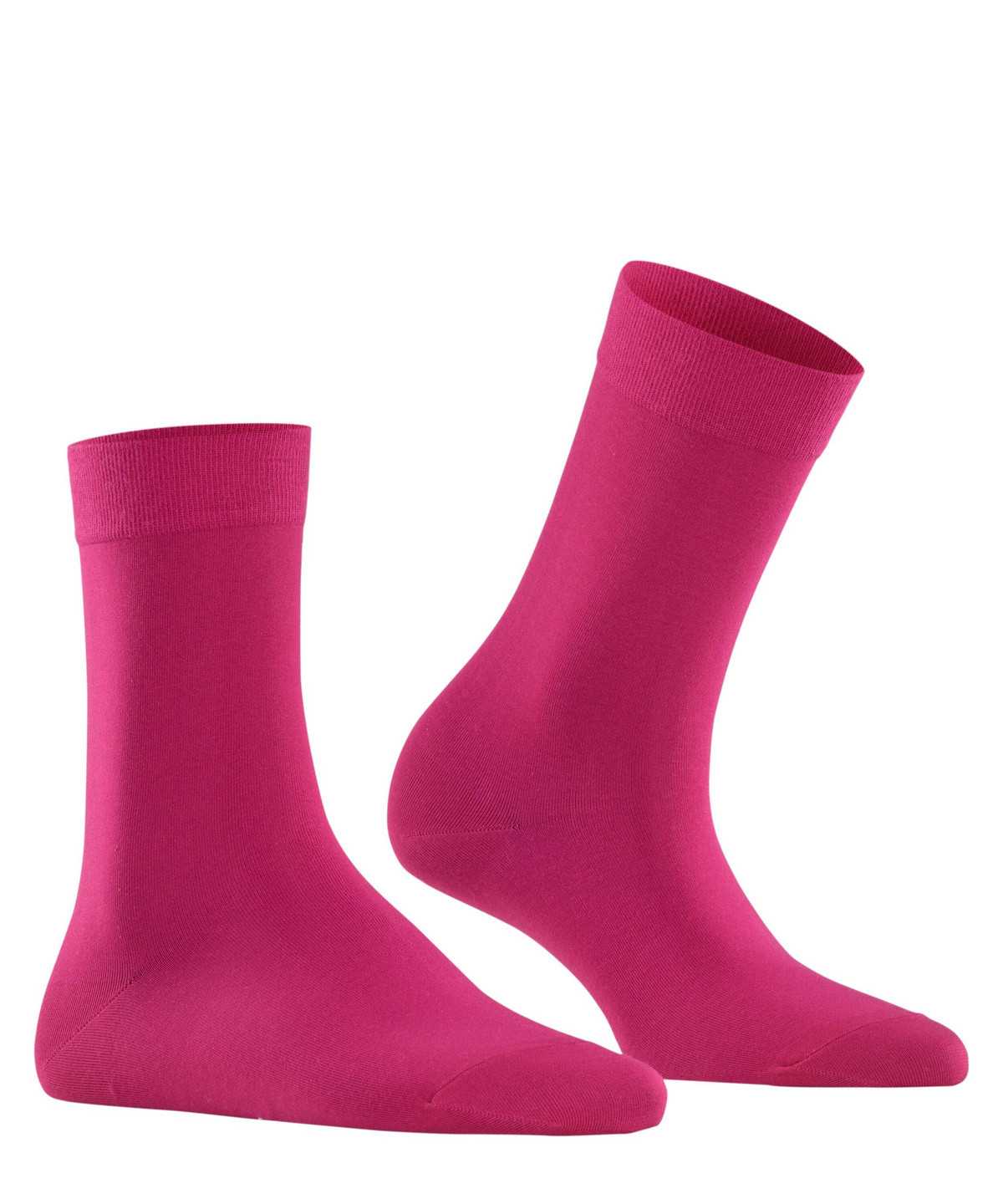 Skarpetki Falke Cotton Touch Socks Damskie Czerwone | UZKVHS-806