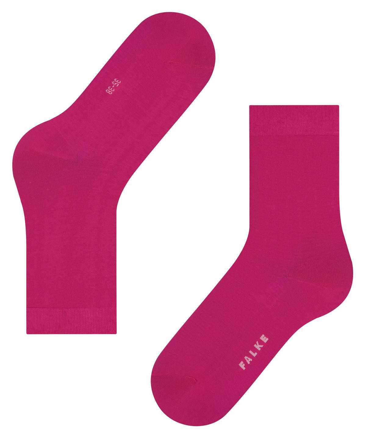 Skarpetki Falke Cotton Touch Socks Damskie Czerwone | UZKVHS-806