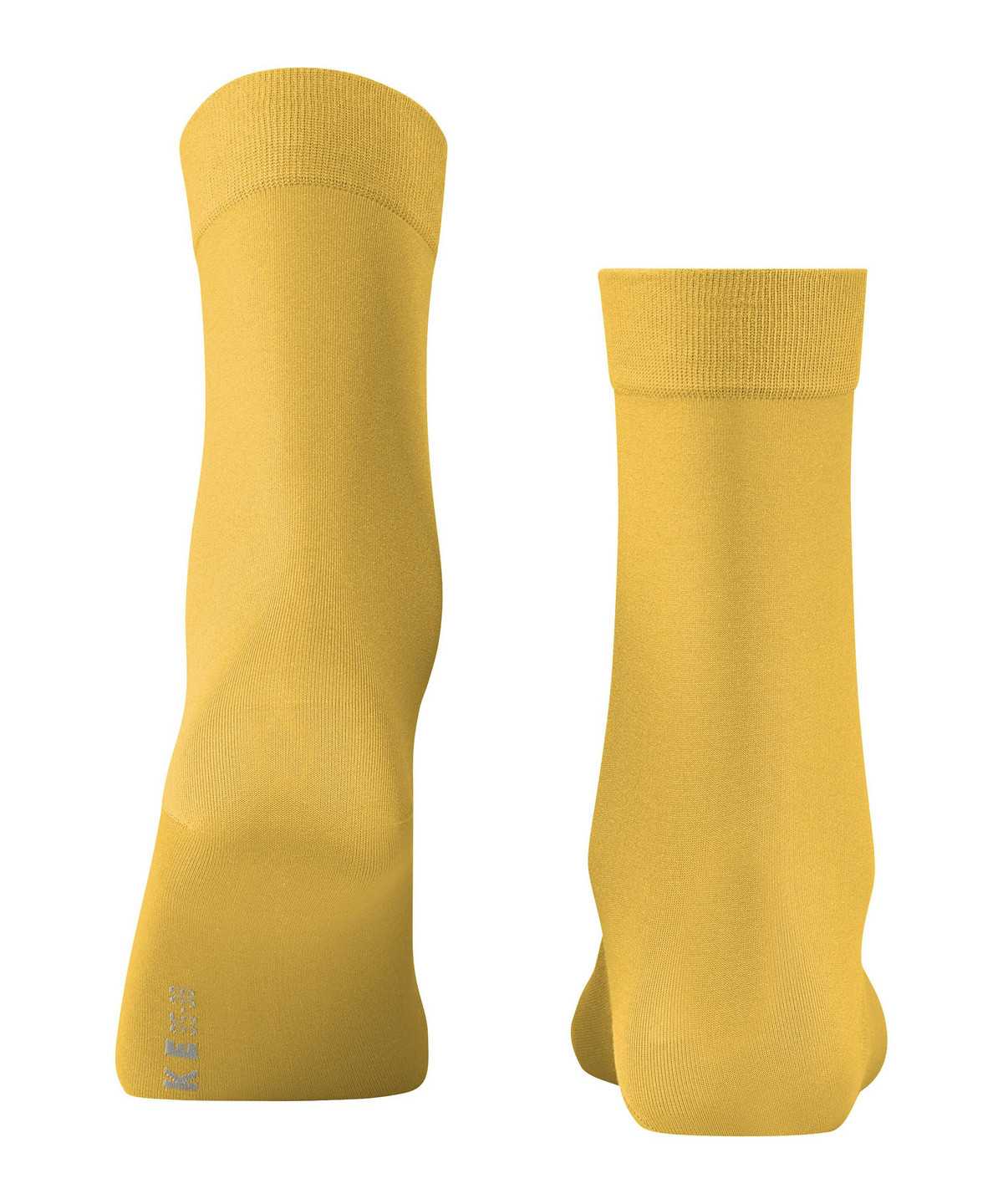 Skarpetki Falke Cotton Touch Socks Damskie Żółte | ESMWRT-296