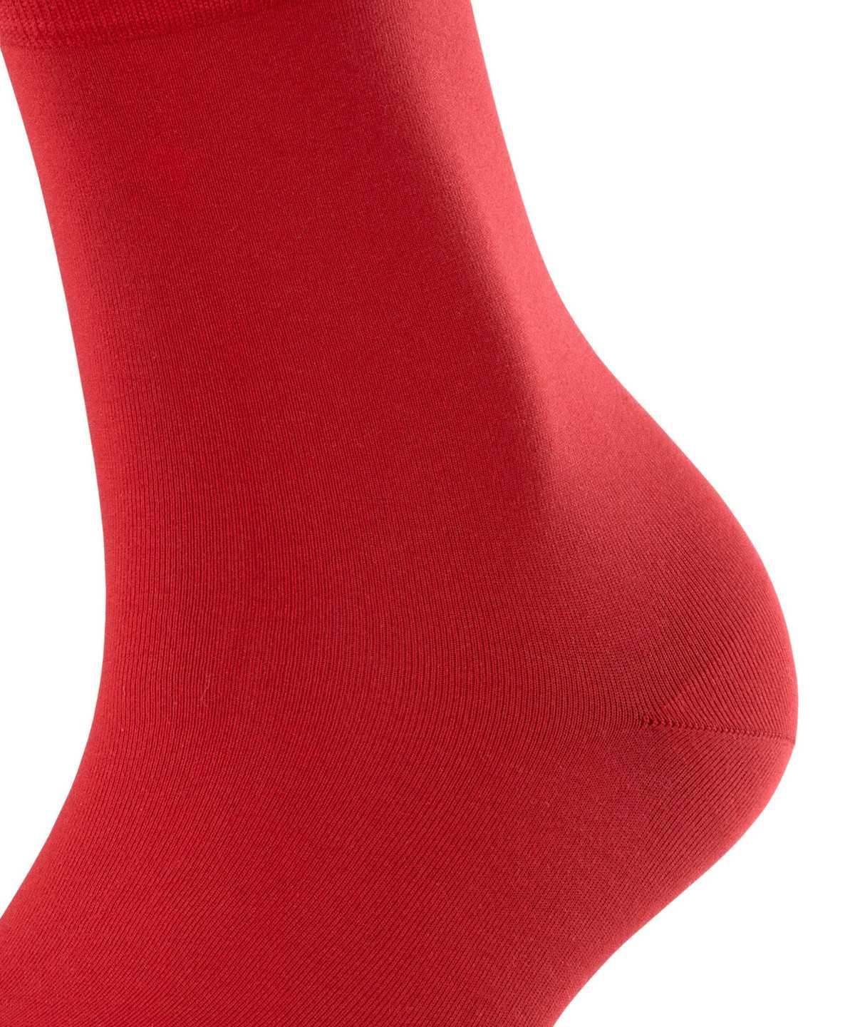 Skarpetki Falke Cotton Touch Socks Damskie Czerwone | EFXWPZ-178